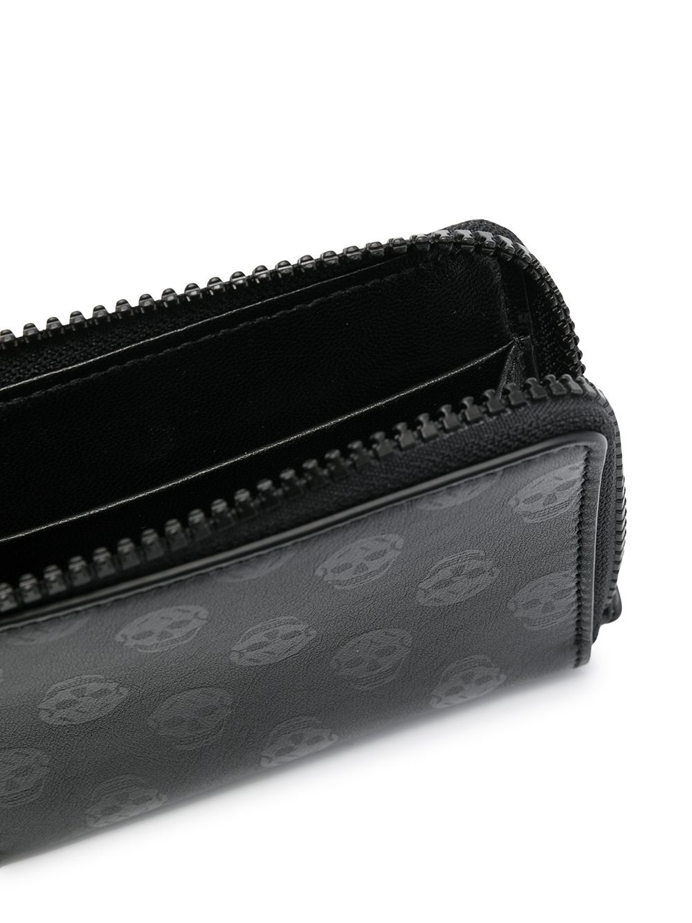 monogram-print zip-up wallet - 3