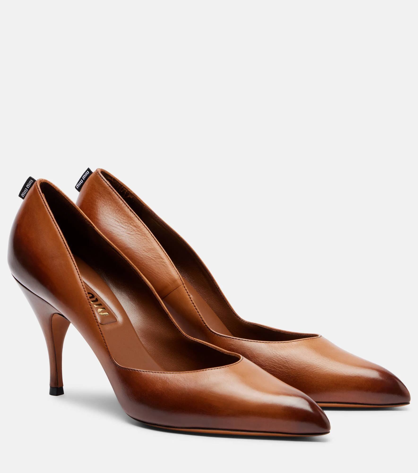 85 leather pumps - 1