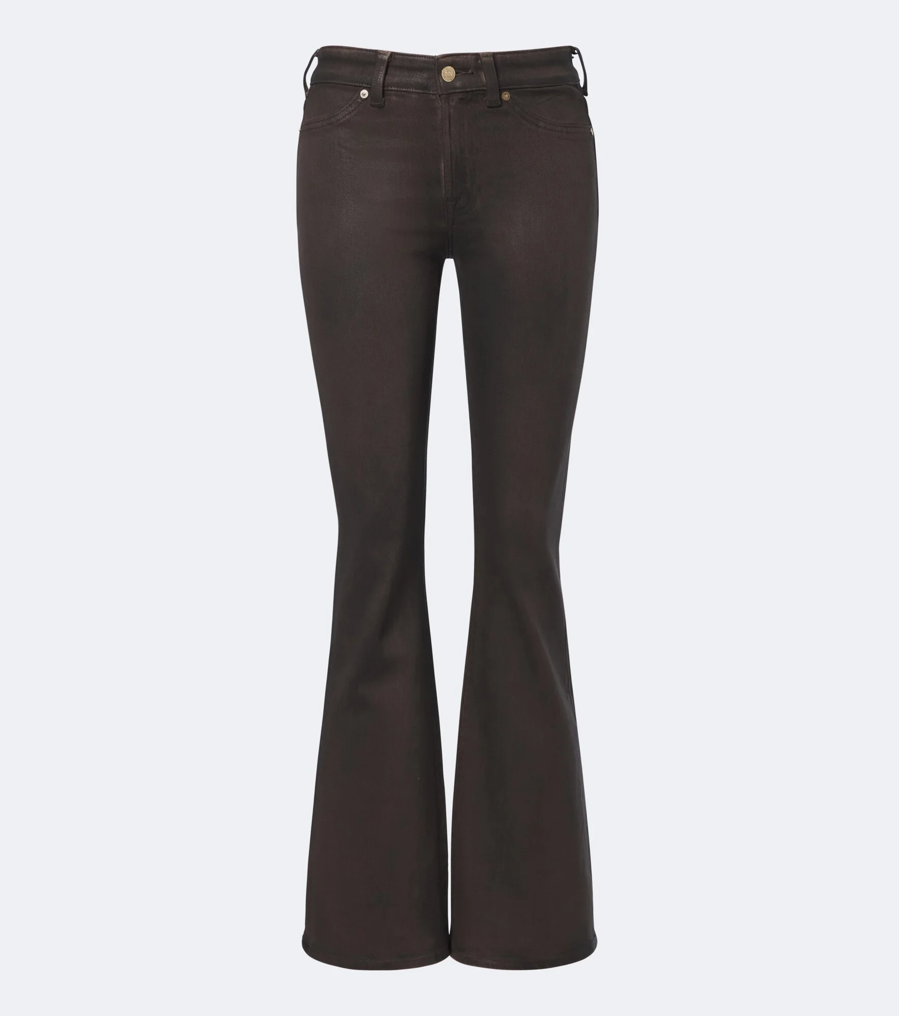 The Leggy bootcut coated jeans - 1