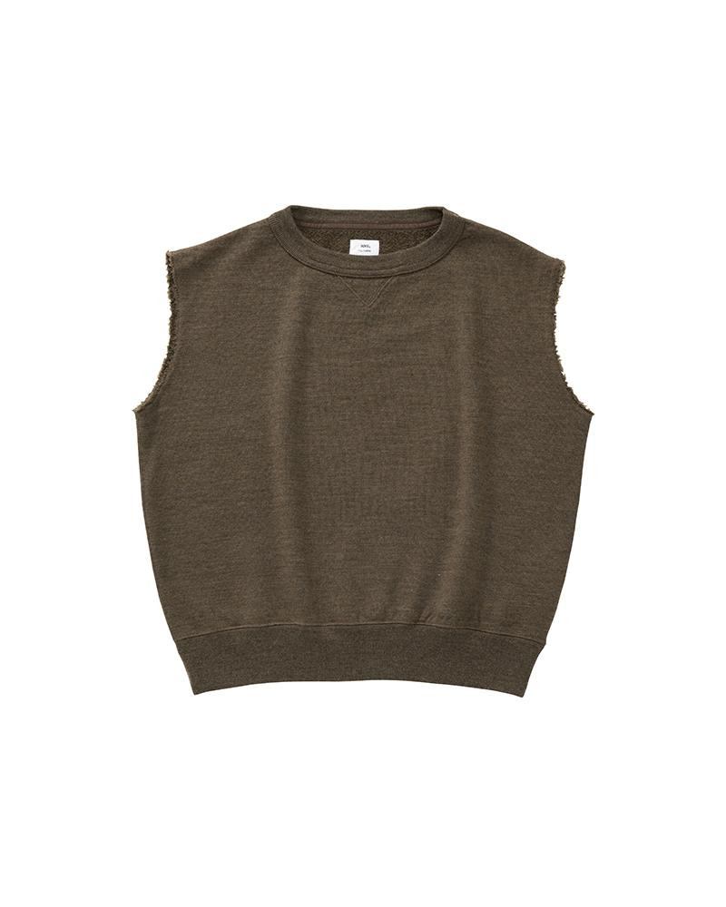 CARREE SWEAT S/L (SUPERFINE) W OLIVE - 1