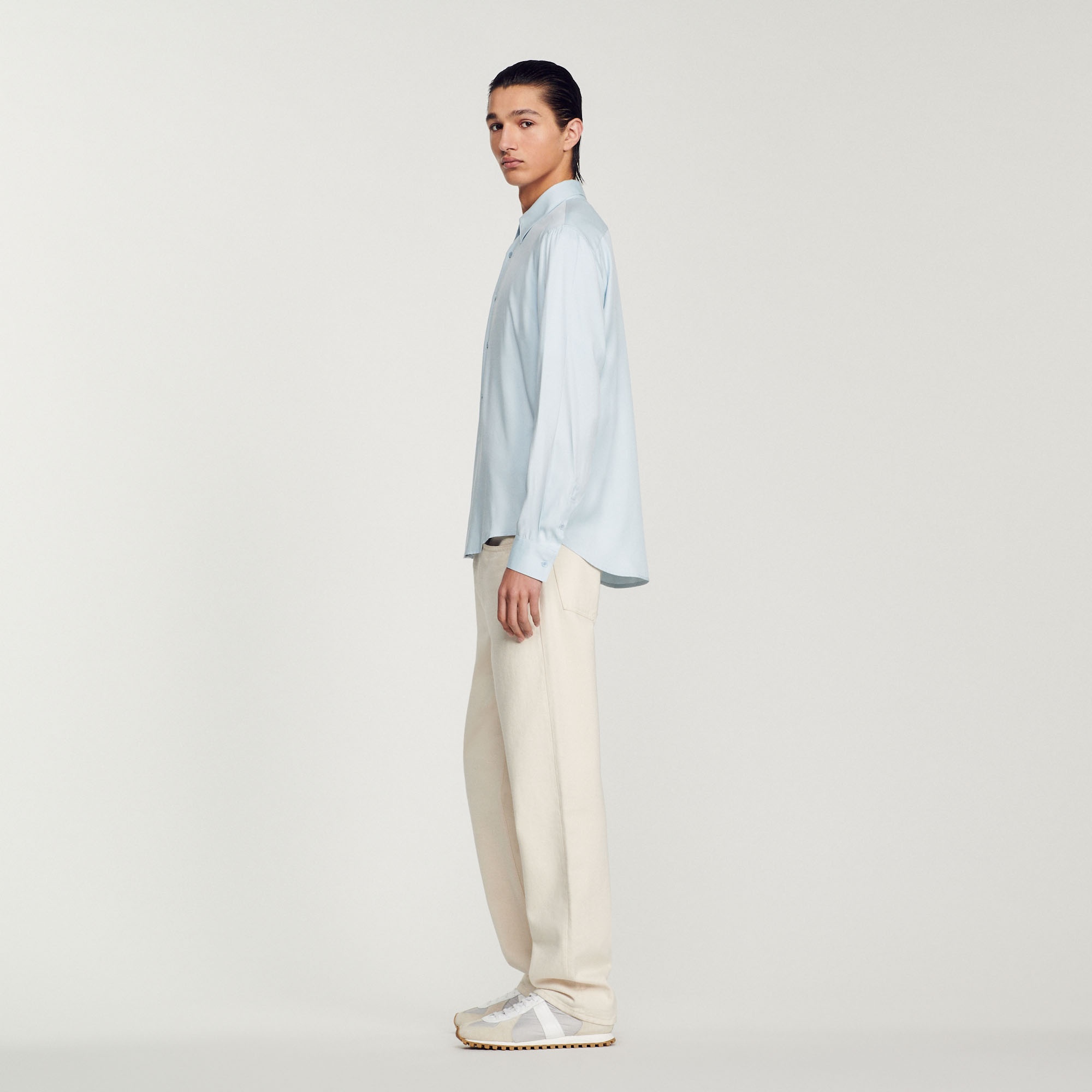 Flowing long-sleeved shirt - 7