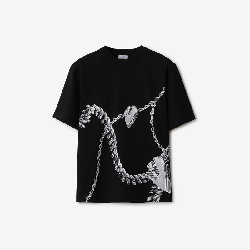 Shield Hardware Cotton T-shirt 1