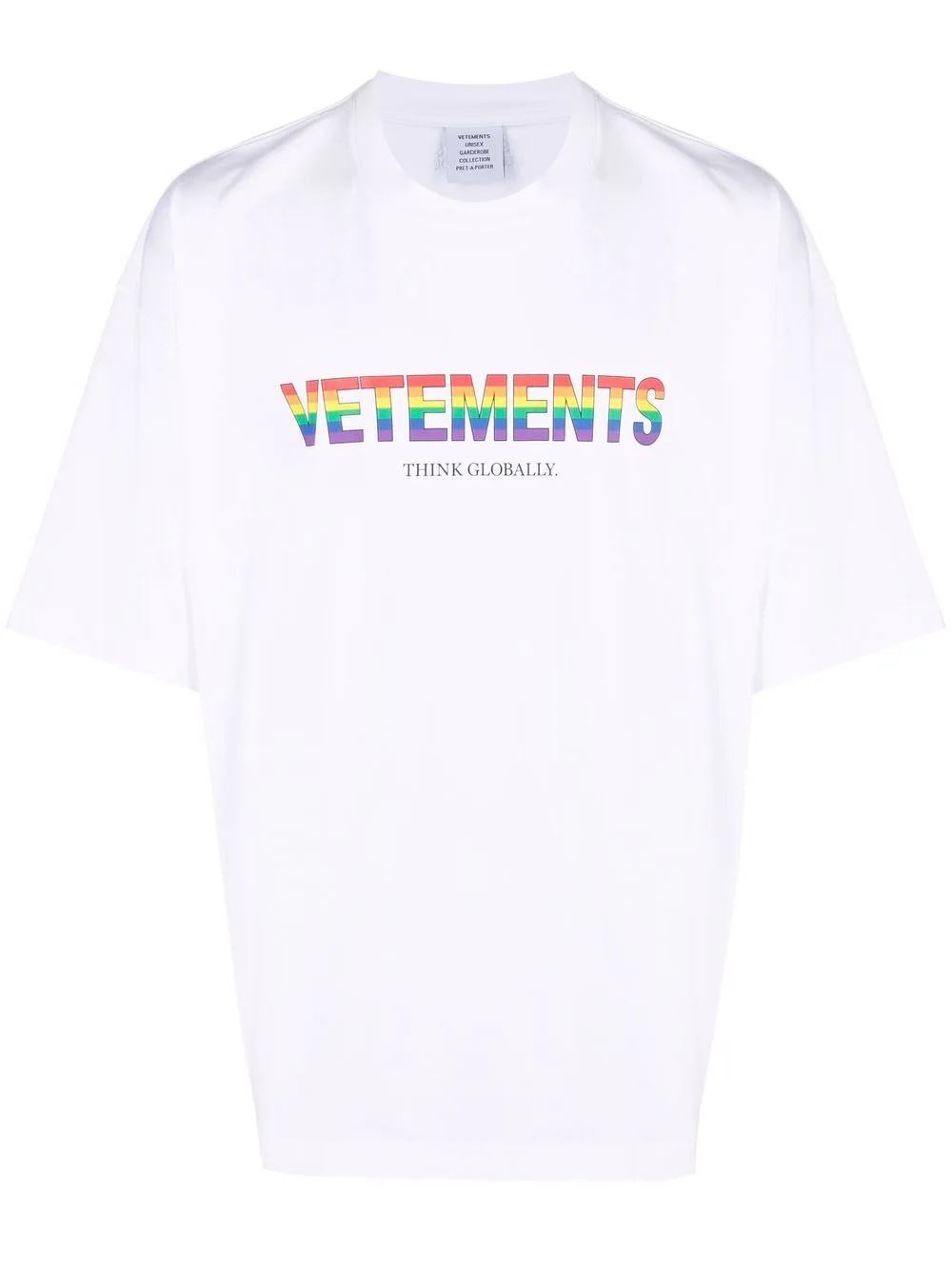 Pride flag logo T-shirt - 1