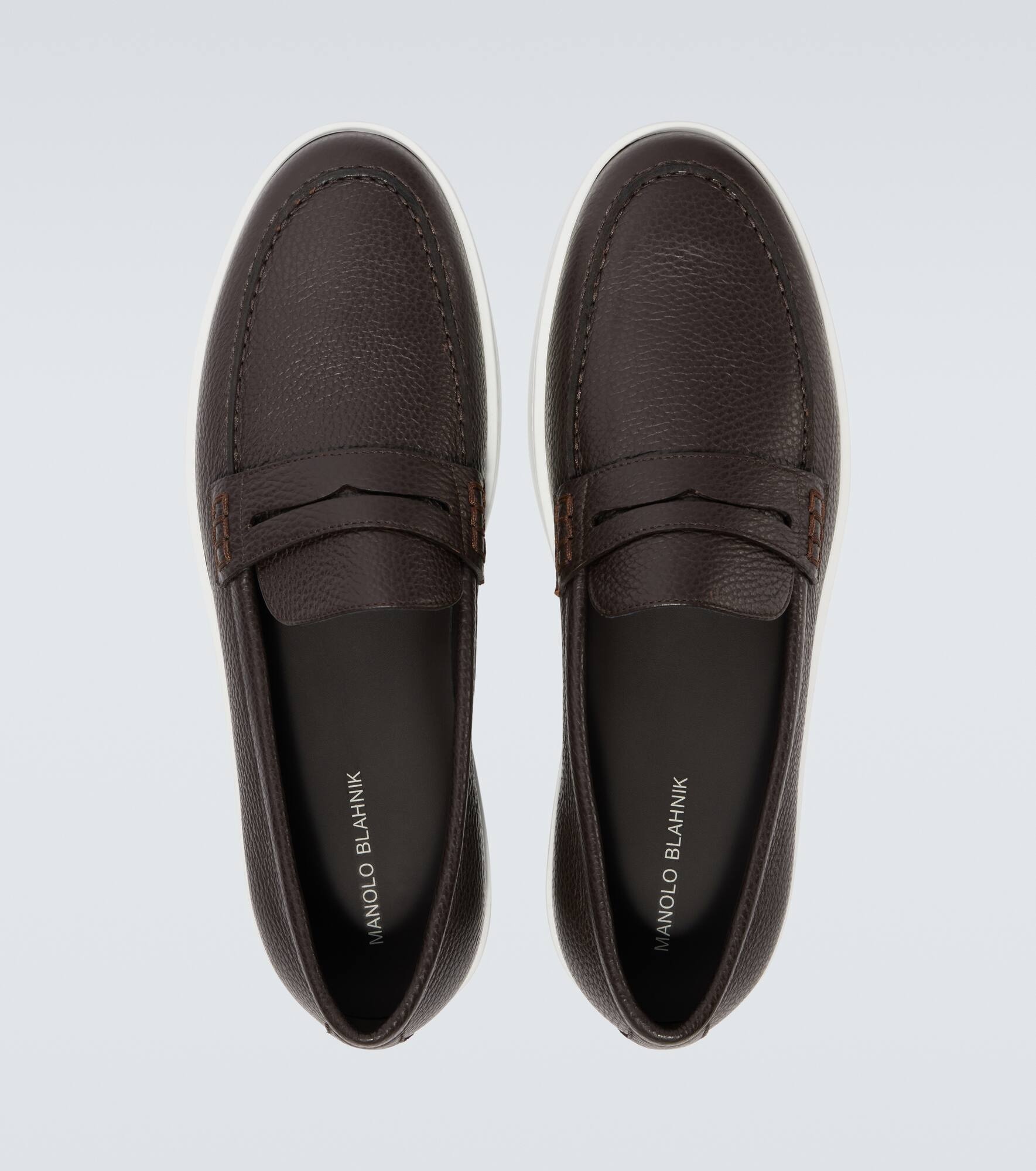 Ellis leather boat shoes - 4