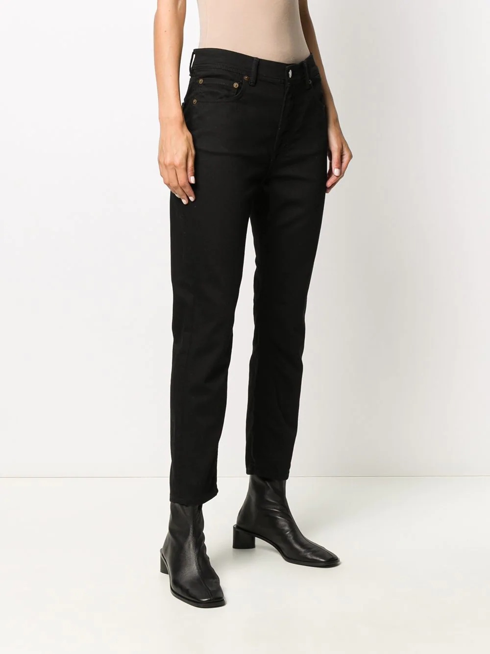 straight-leg jeans - 6