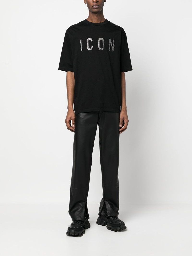 DSQUARED2 Icon-print cotton T-shirt outlook