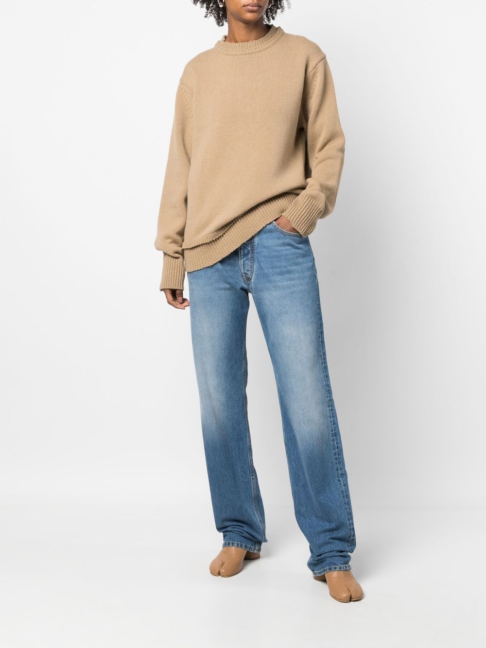 FOUR-STITCH STRAIGHT-LEG JEANS - 2