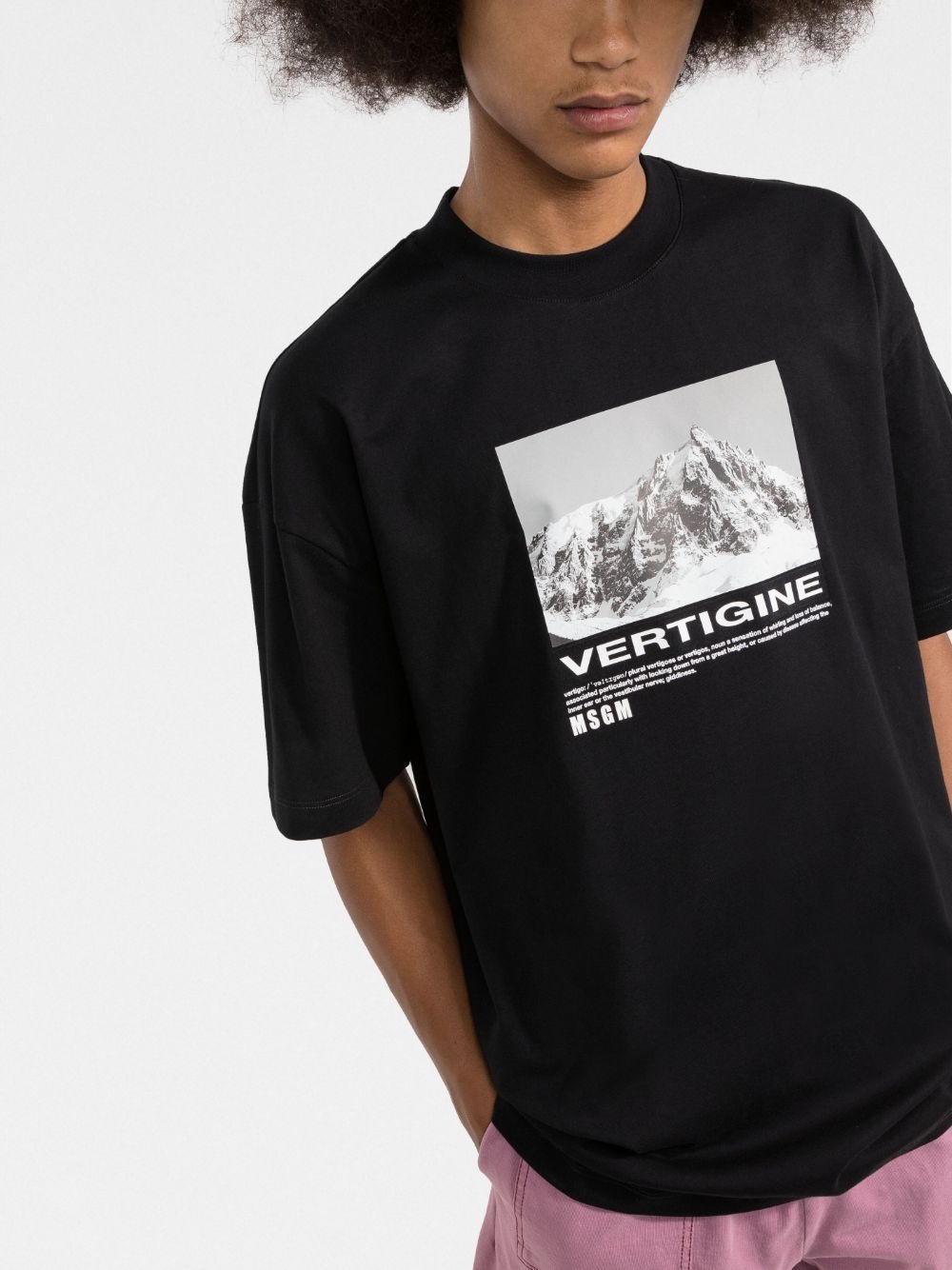 Vertigine graphic-print T-shirt - 3