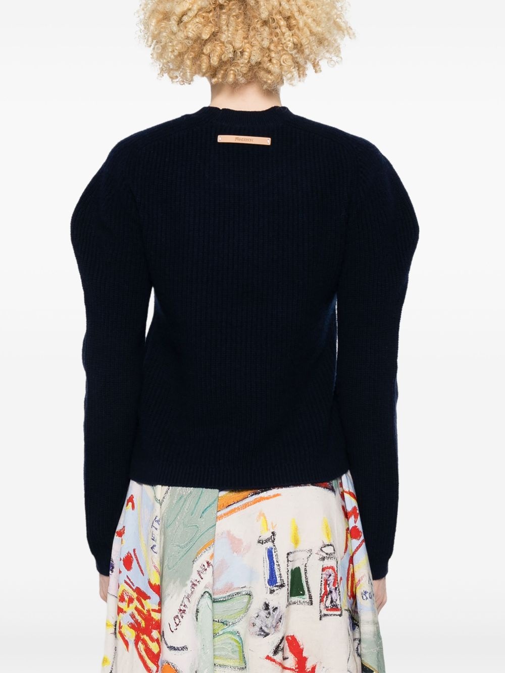 puff-sleeves sweater - 4