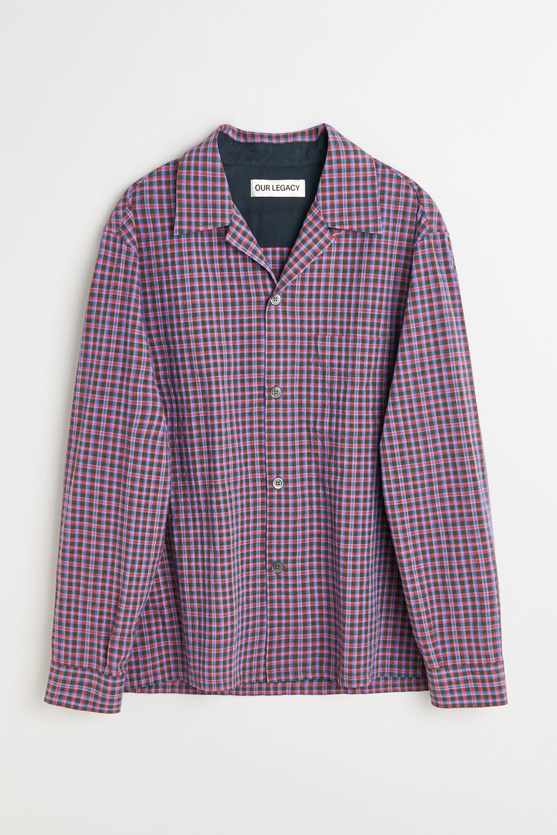 Heusen Shirt Venice Check Almost Seersucker 1