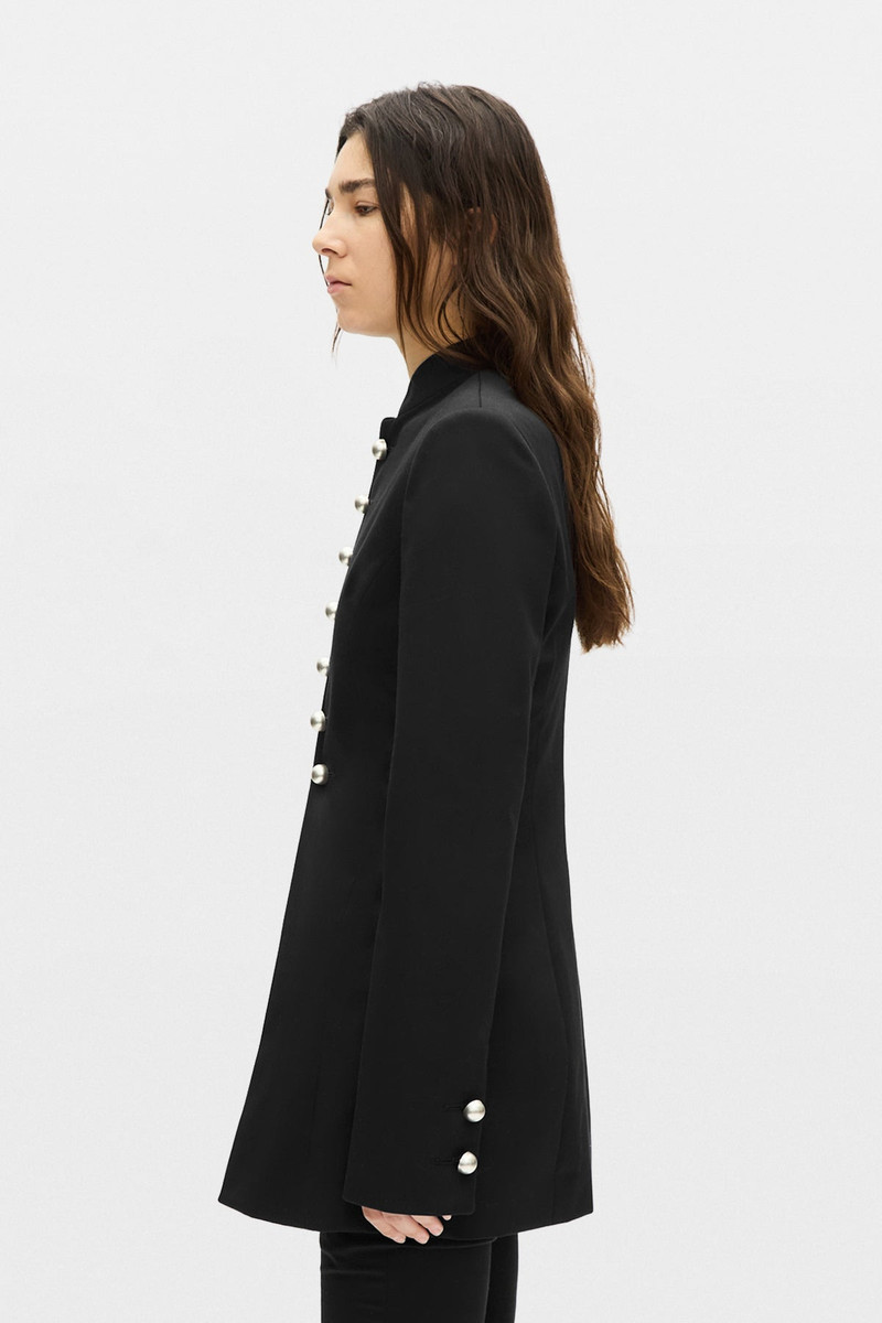 Ann Demeulemeester Yana Long Fitted Jacket outlook