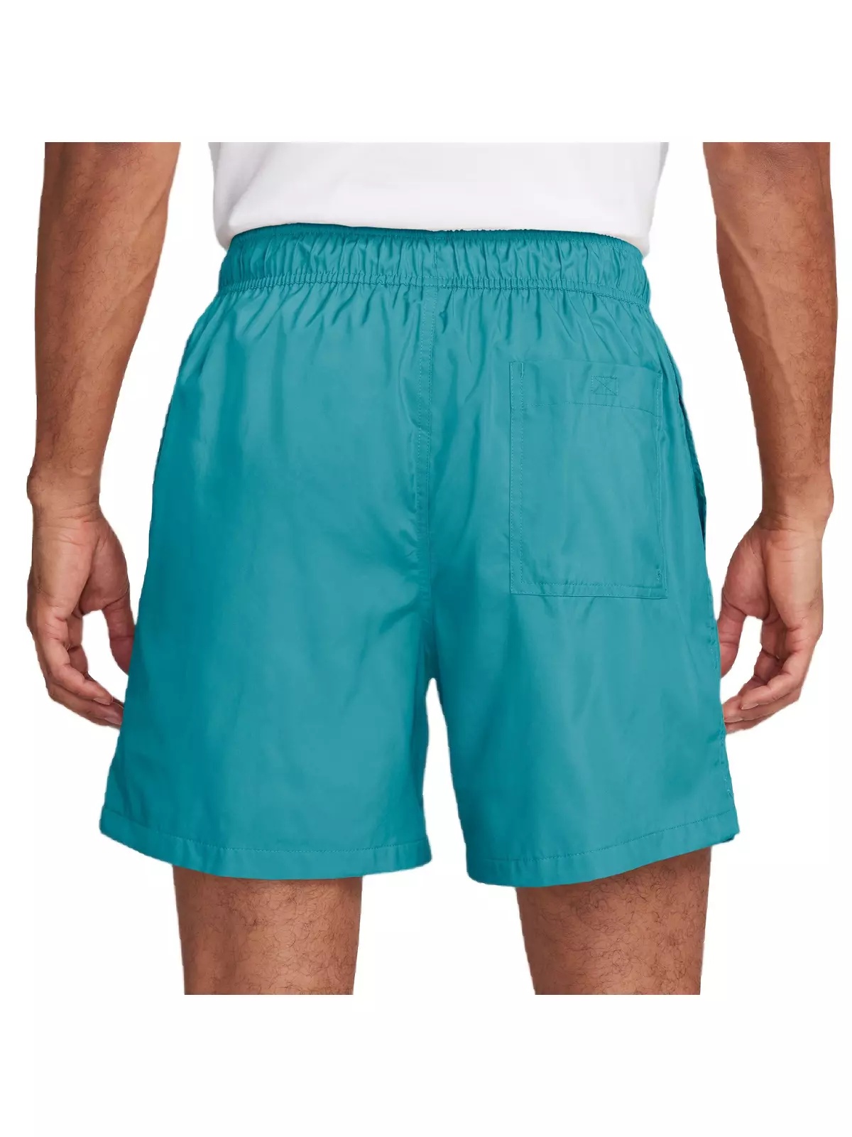 Men's Club Woven Flow Shorts-Blue - 2