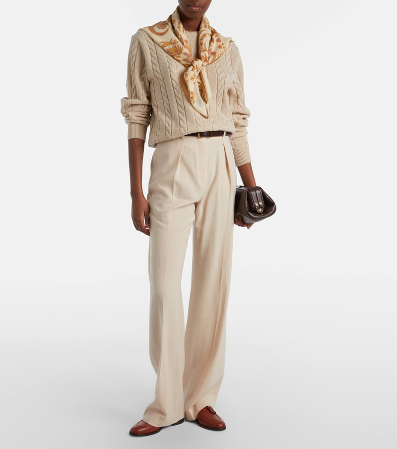 Loro Piana Cedar cable-knit cashmere sweater outlook