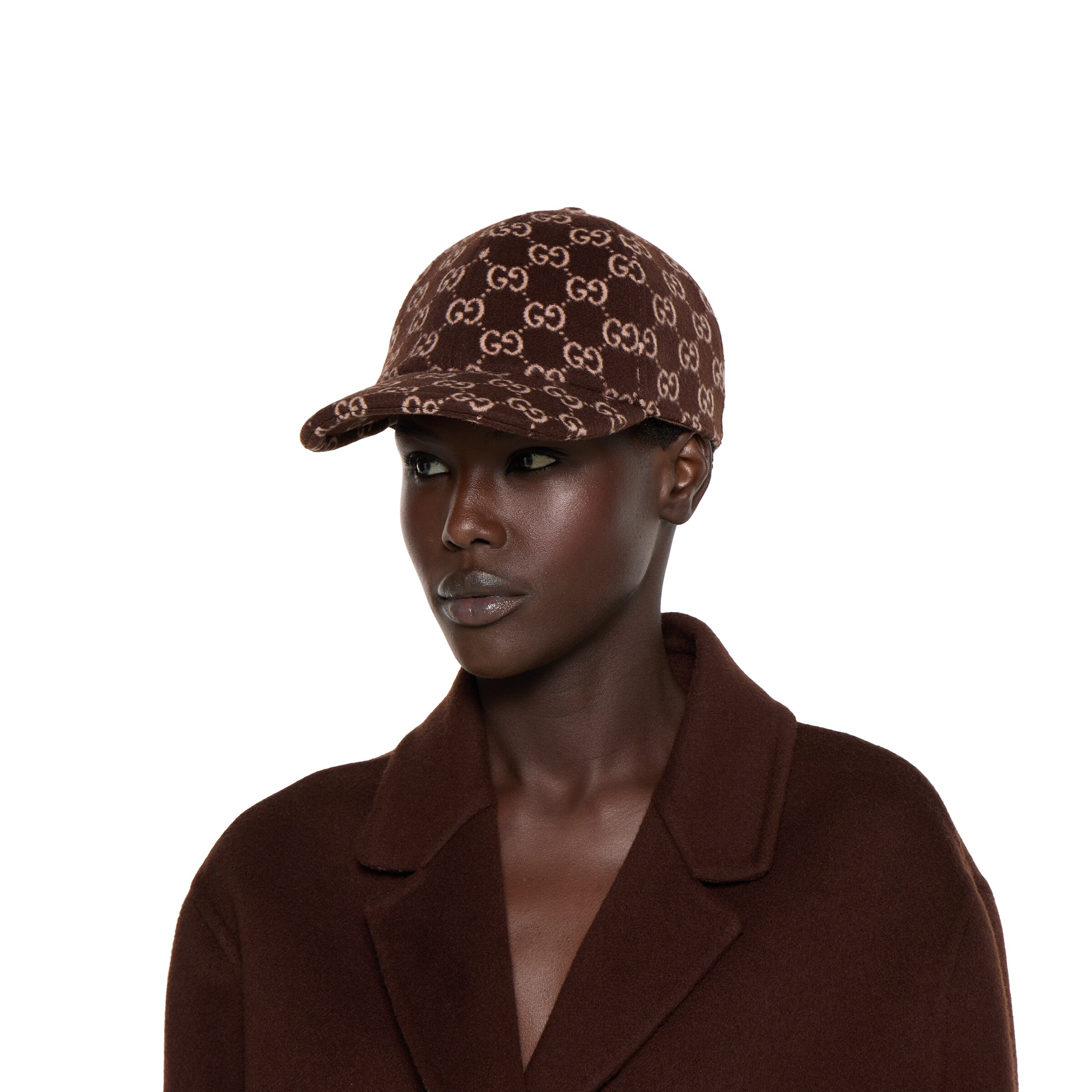 GG wool baseball hat - 3