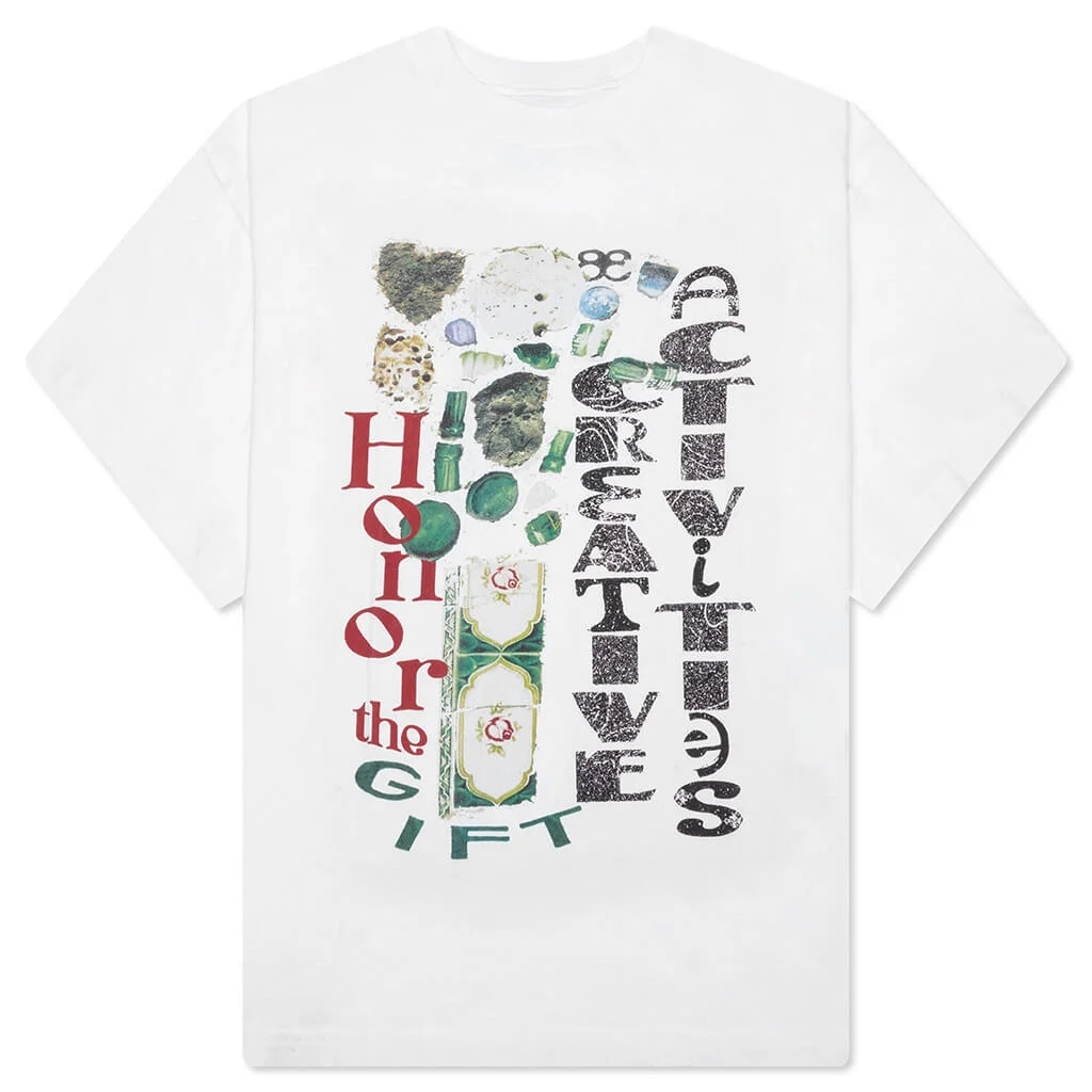 HONOR CREATIVE TEE - BONE - 1