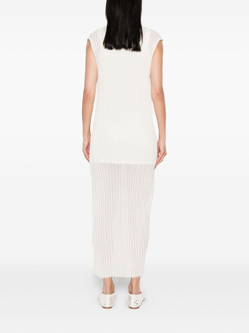 Ada pleated sleeveless midi dress - 4