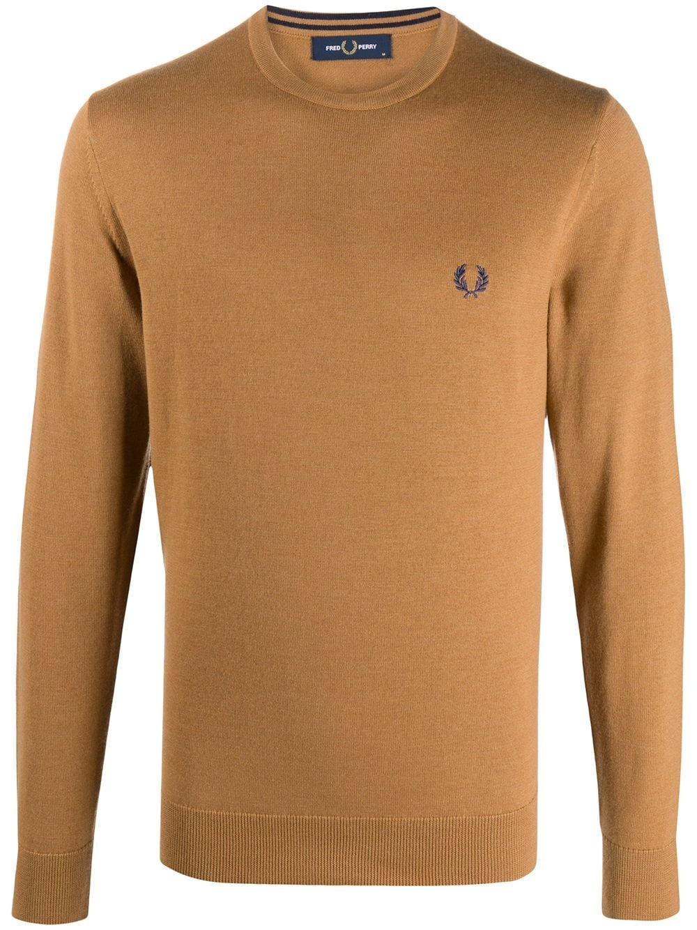 logo embroidered jumper  - 1