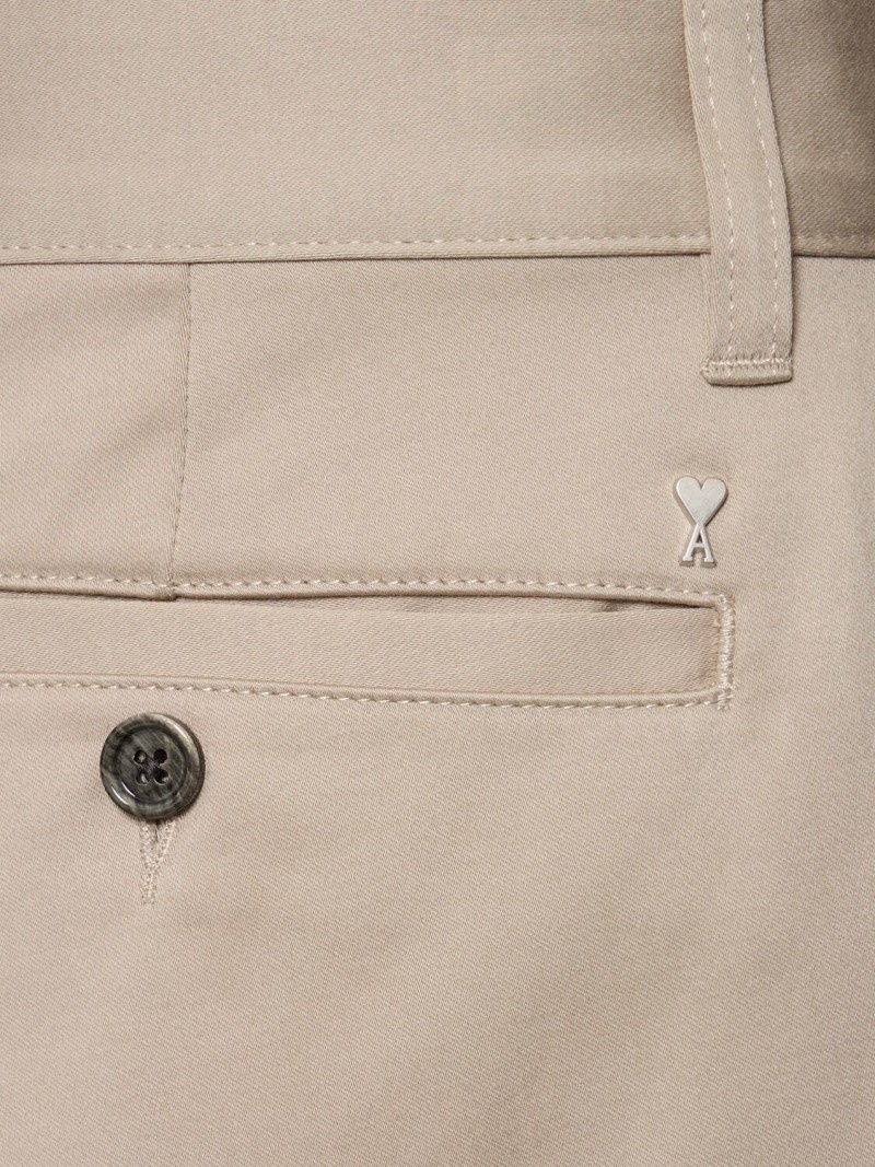 Straight cotton chino pants - 2