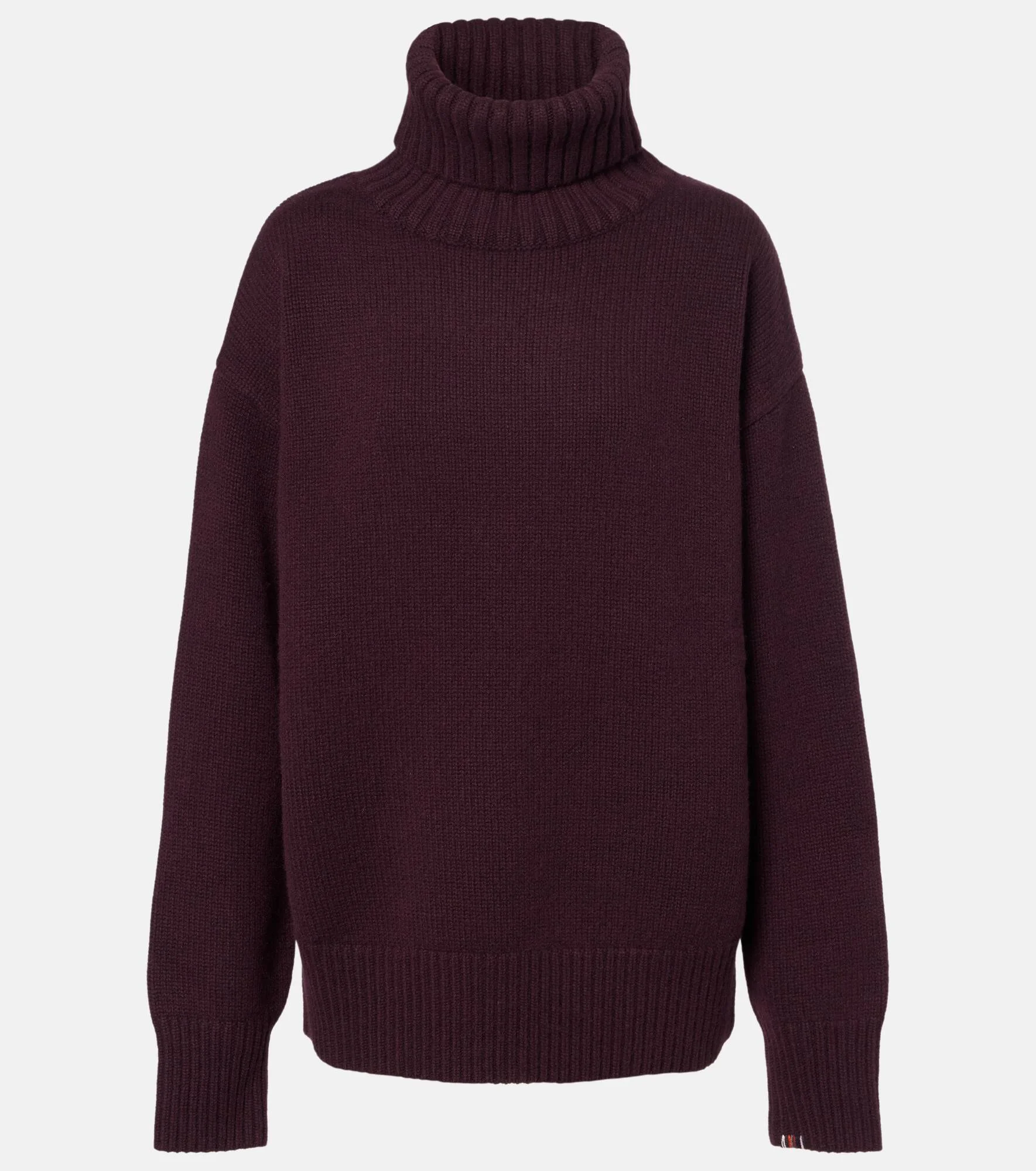 Oversize Xtra cashmere turtleneck sweater - 1