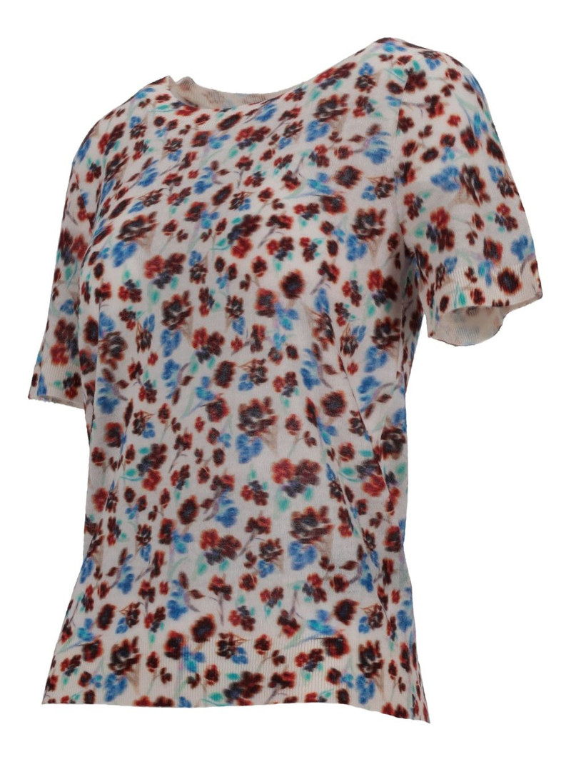 floral-pattern T-shirt 3