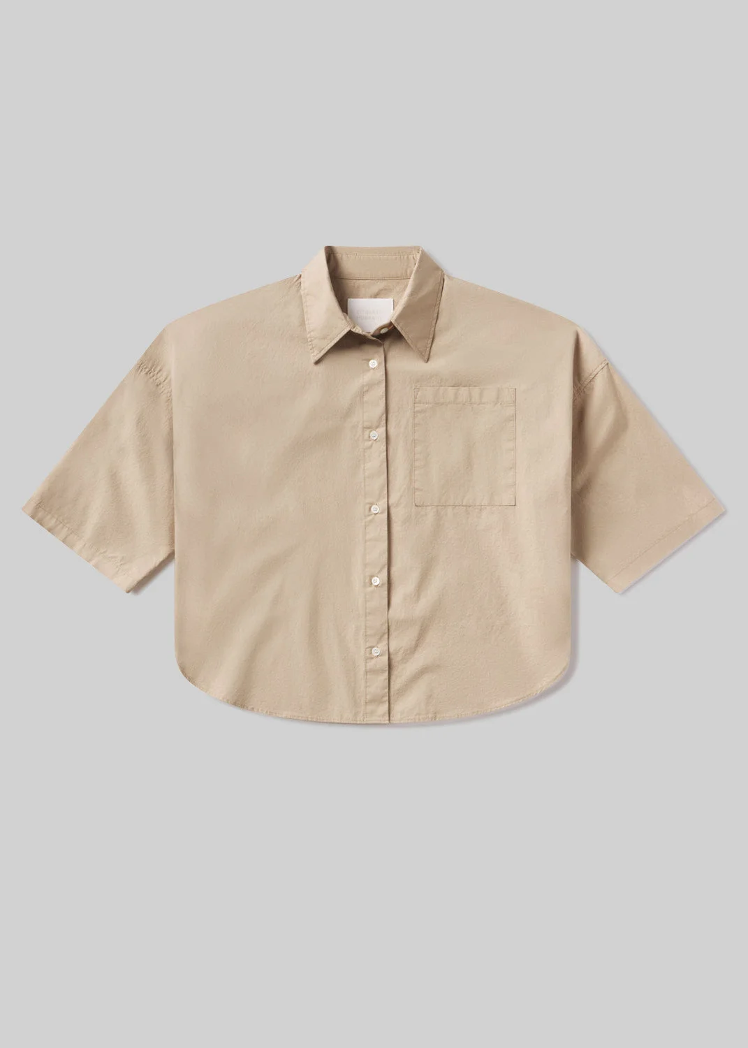 Frances Cropped Cape Button Up
In Catalina - 1