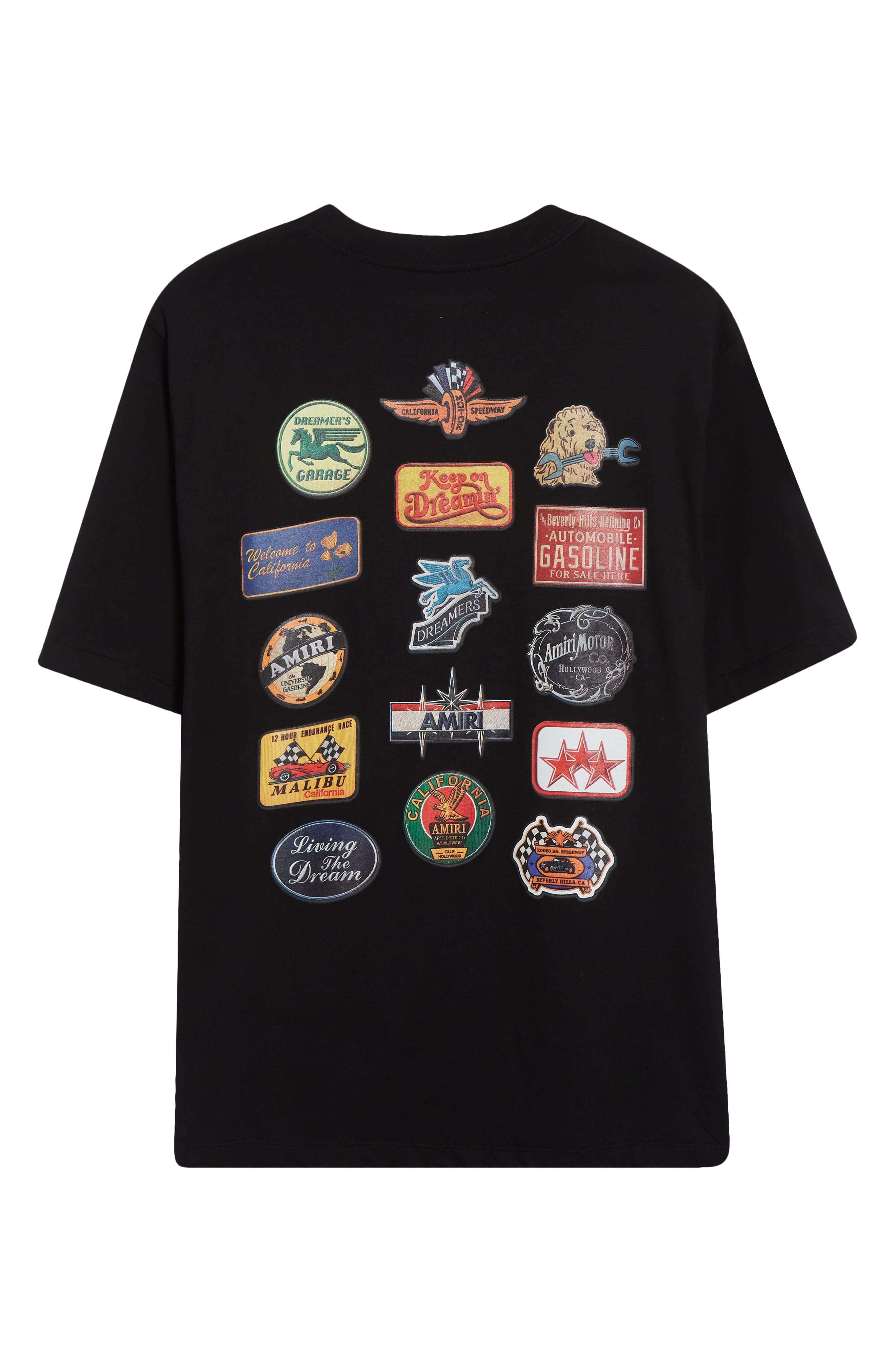 AMIRI Station Patch Graphic T-Shirt in Black at Nordstrom - 7