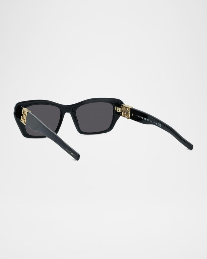 Givenchy 4G Liquid Rectangle Acetate Sunglasses outlook