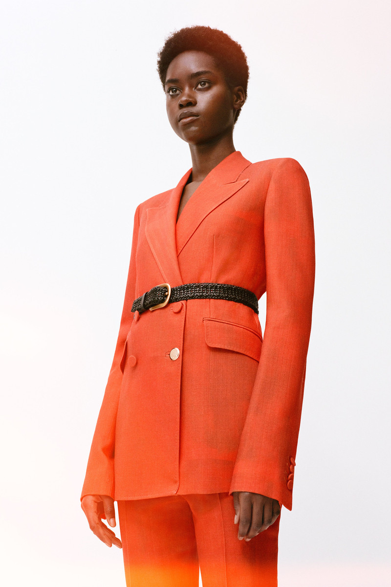 GABRIELA HEARST Angela Blazer in Spice Virgin Wool outlook