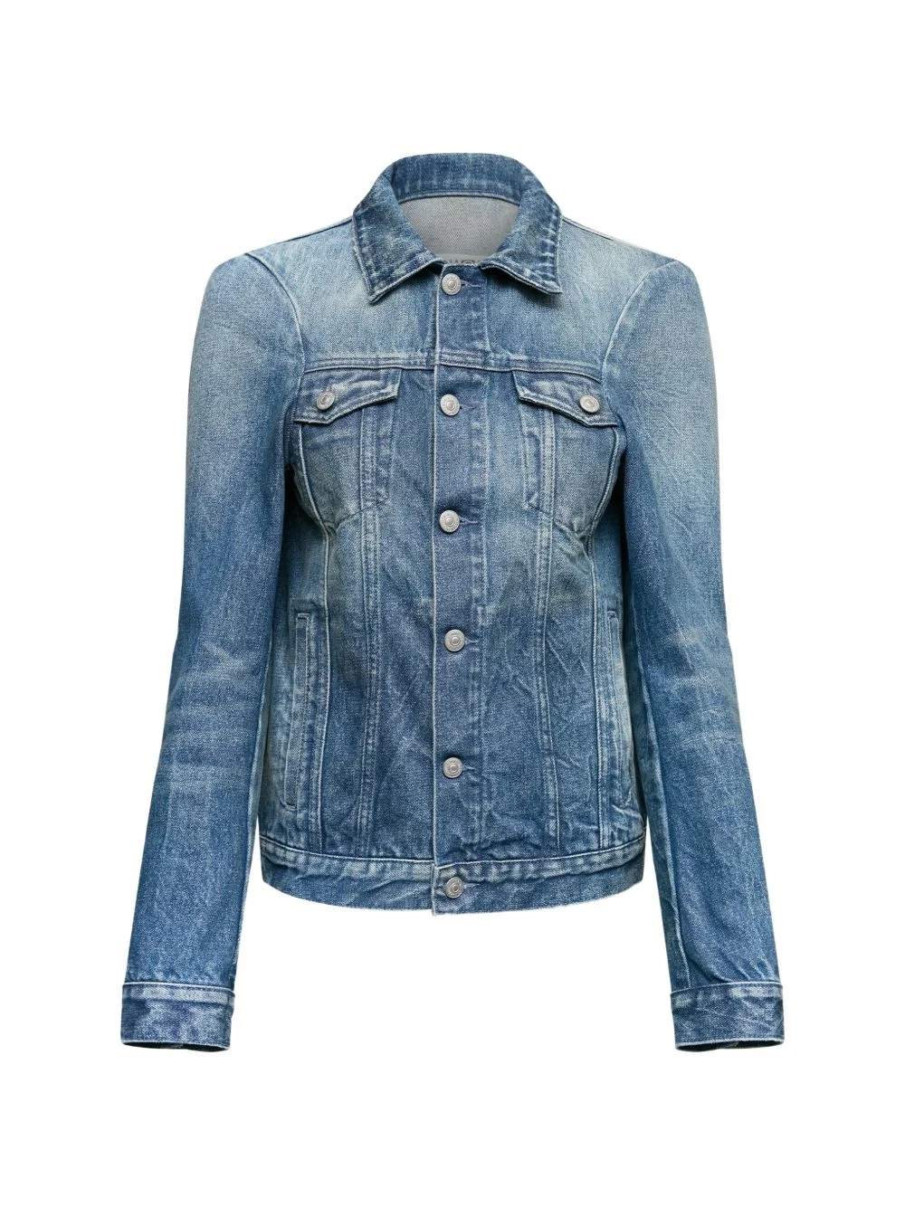 buttoned denim jacket - 1