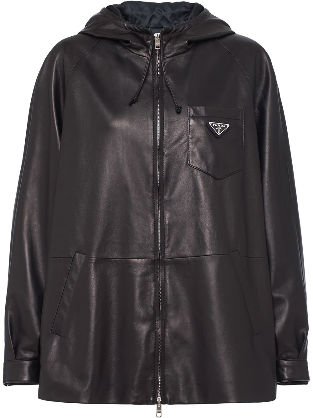 oversized hooded jacket - 1