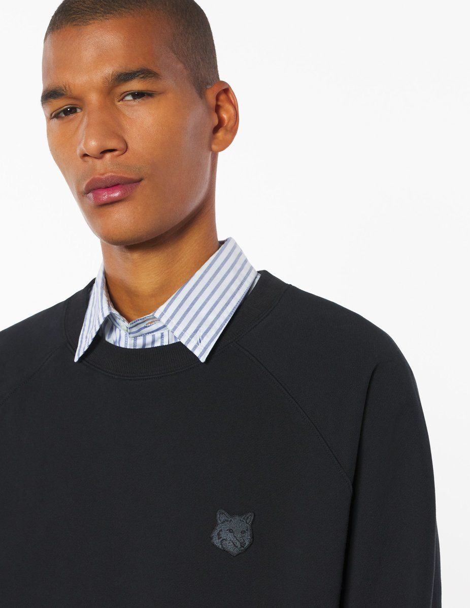 FOX HEAD OVERSIZE SWEATSHIRT - 4