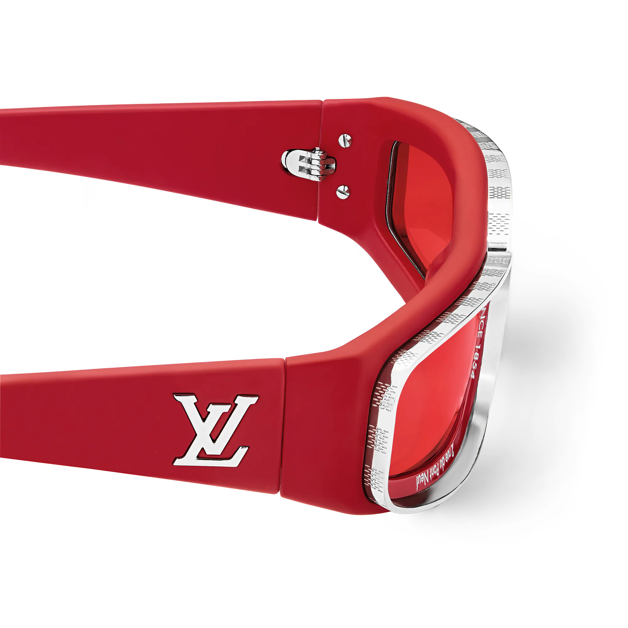 LV Super Vision Low Square Sunglasses - 4