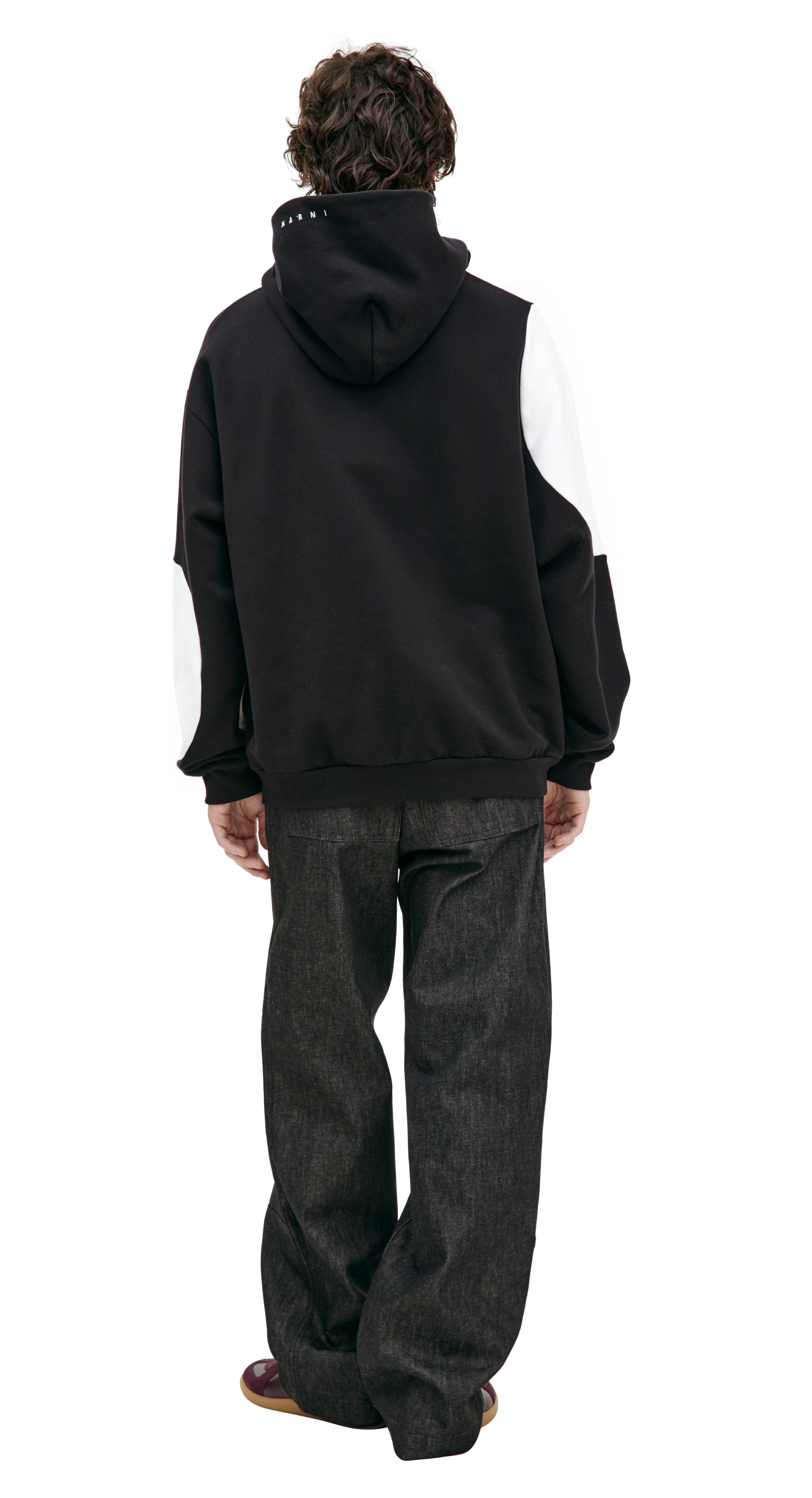 OVERSIZE MONOPRINT HOODIE - 3
