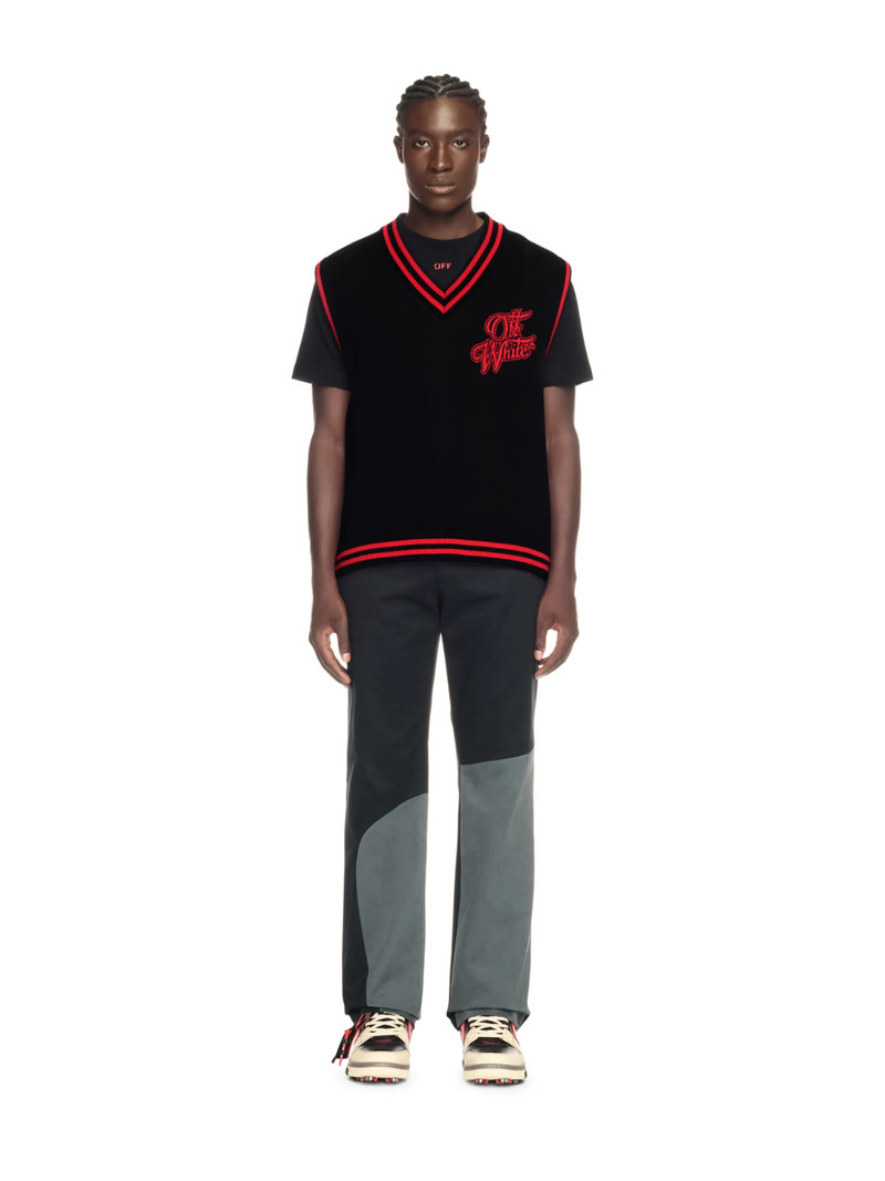 Off-White Black Golf Vest outlook