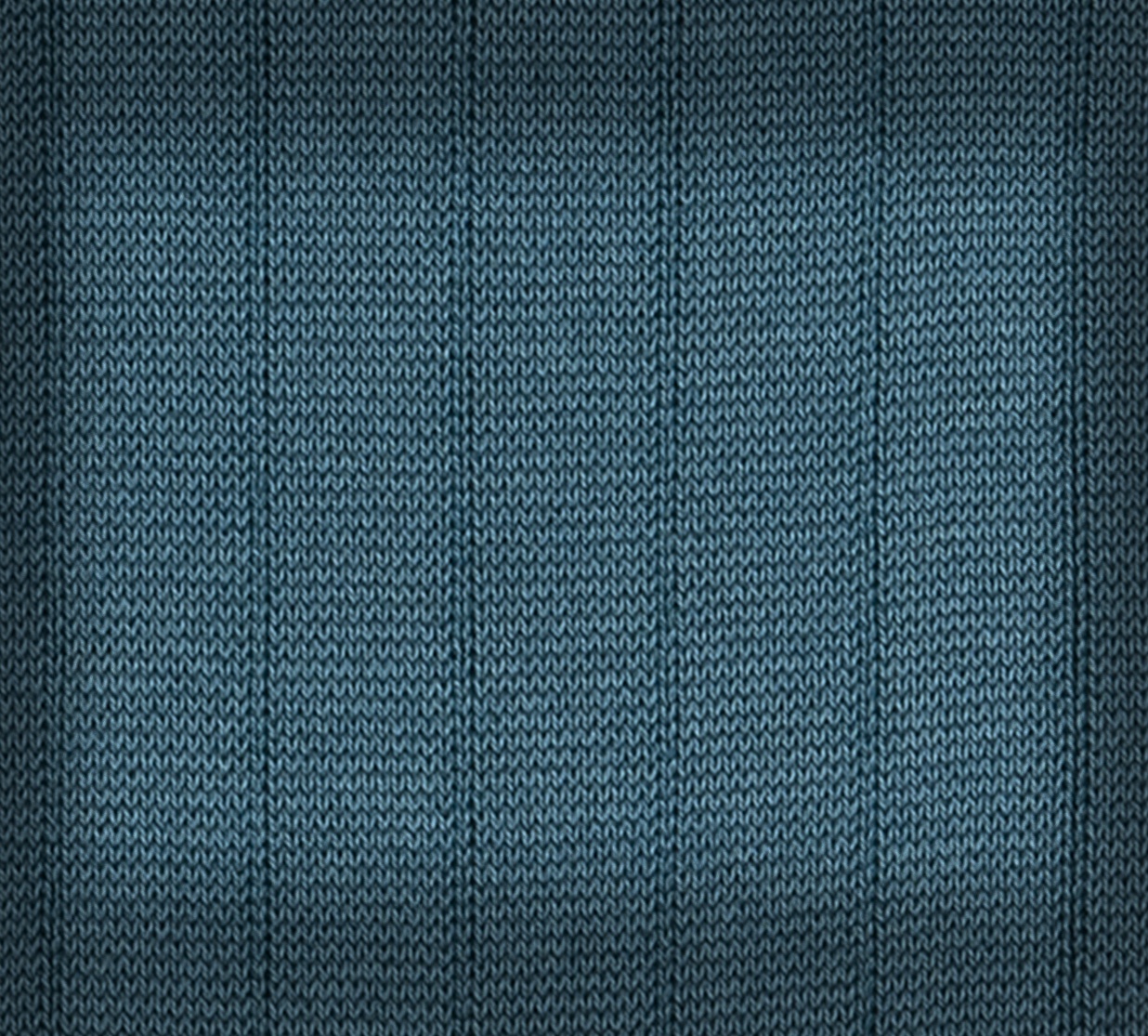 Teal Cotton-Blend Ribbed Socks - 4