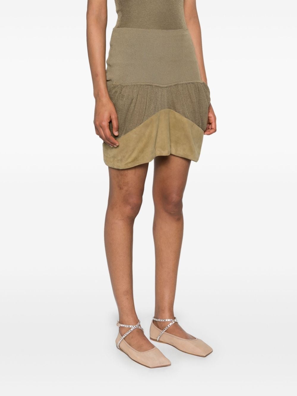 Grace peplum miniskirt - 3