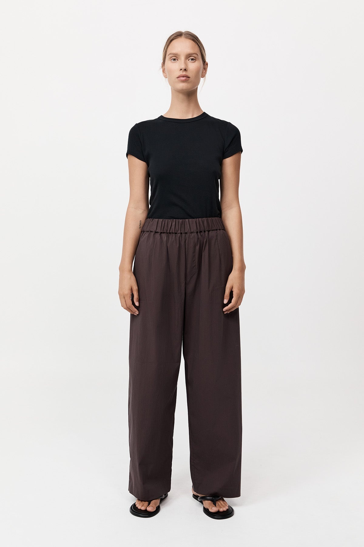 Relaxed Pants - Chocolate Plum - 2