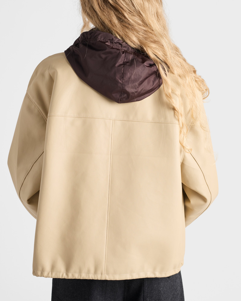Nappa leather blouson jacket 6