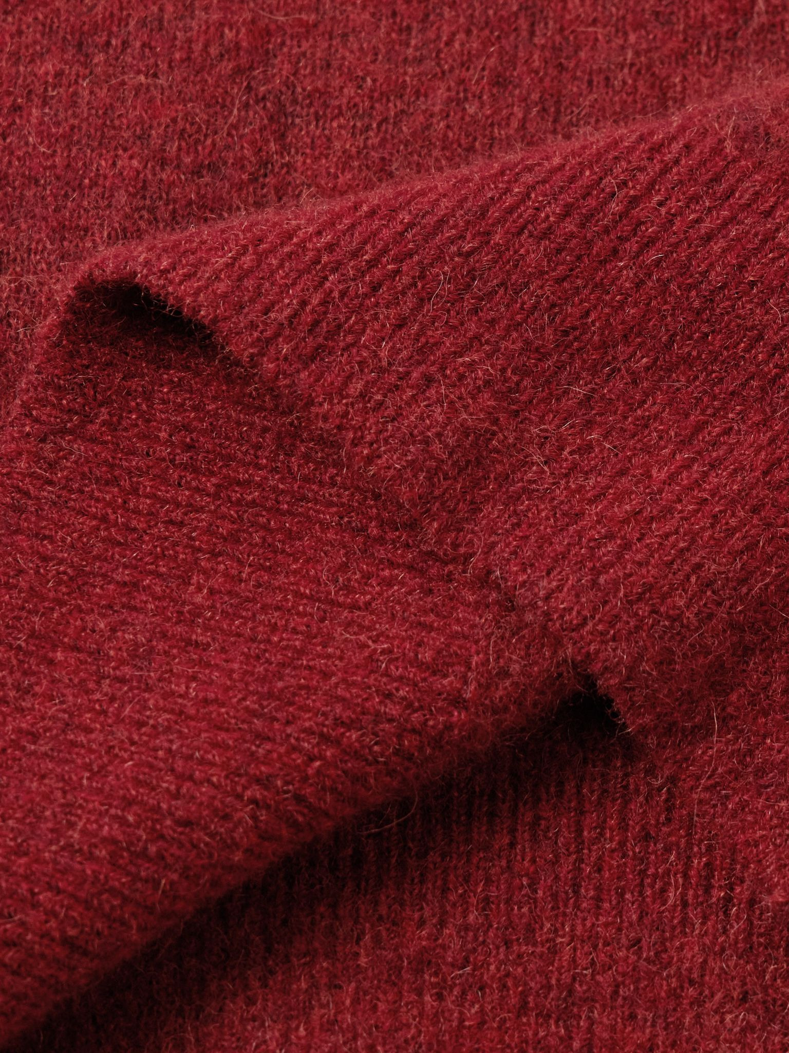 Blenheim Knitted Sweater Red - 5