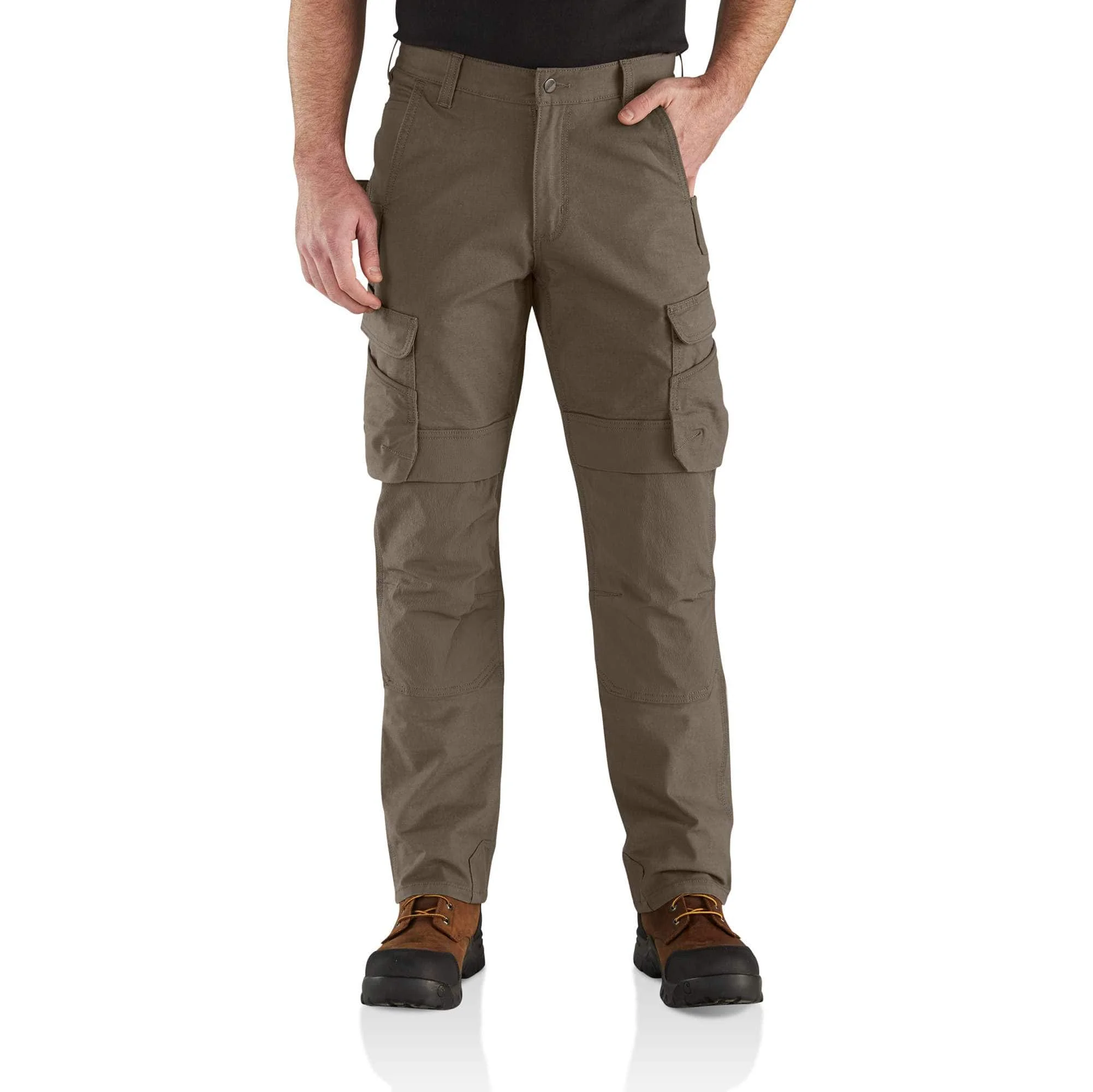 Steel Rugged Flex™ Relaxed Fit Double-Front Cargo Work Pant - 1