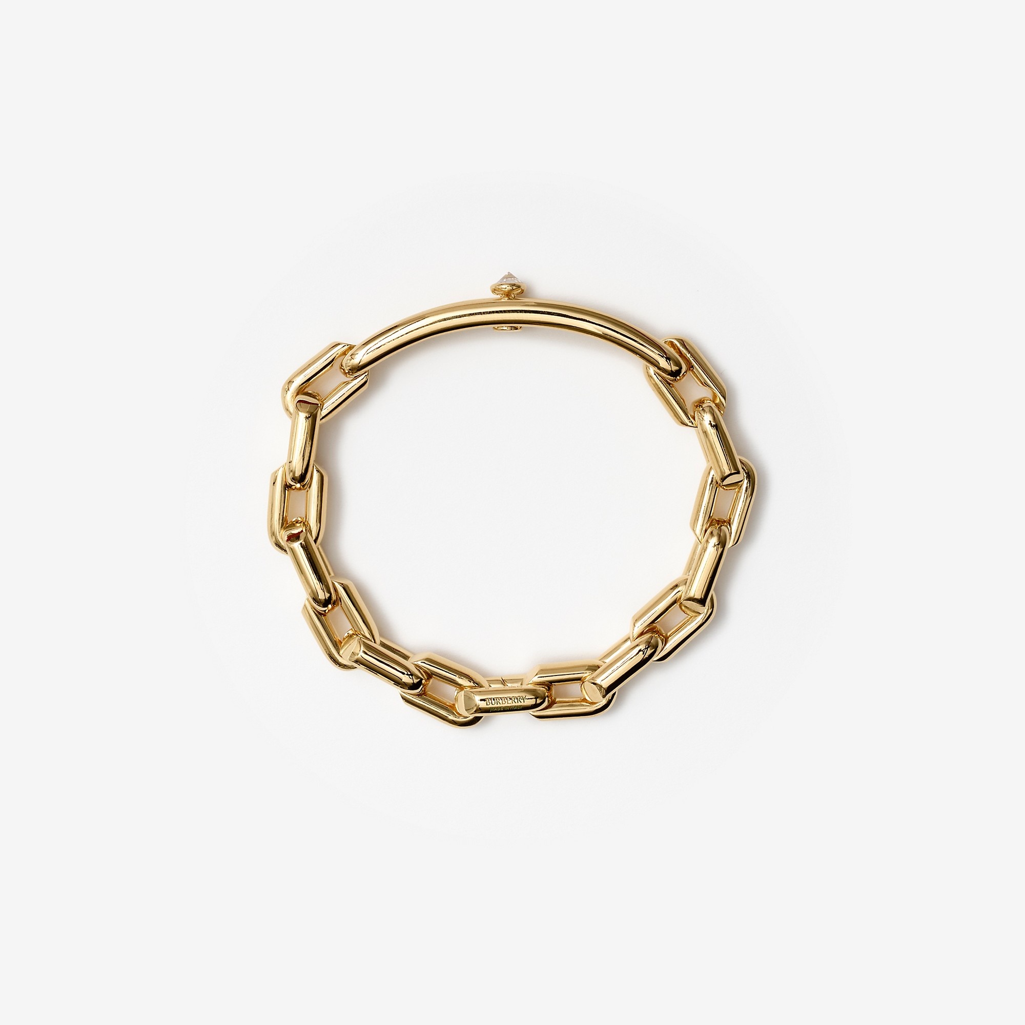 Gold-plated Hollow Chain Bracelet - 1