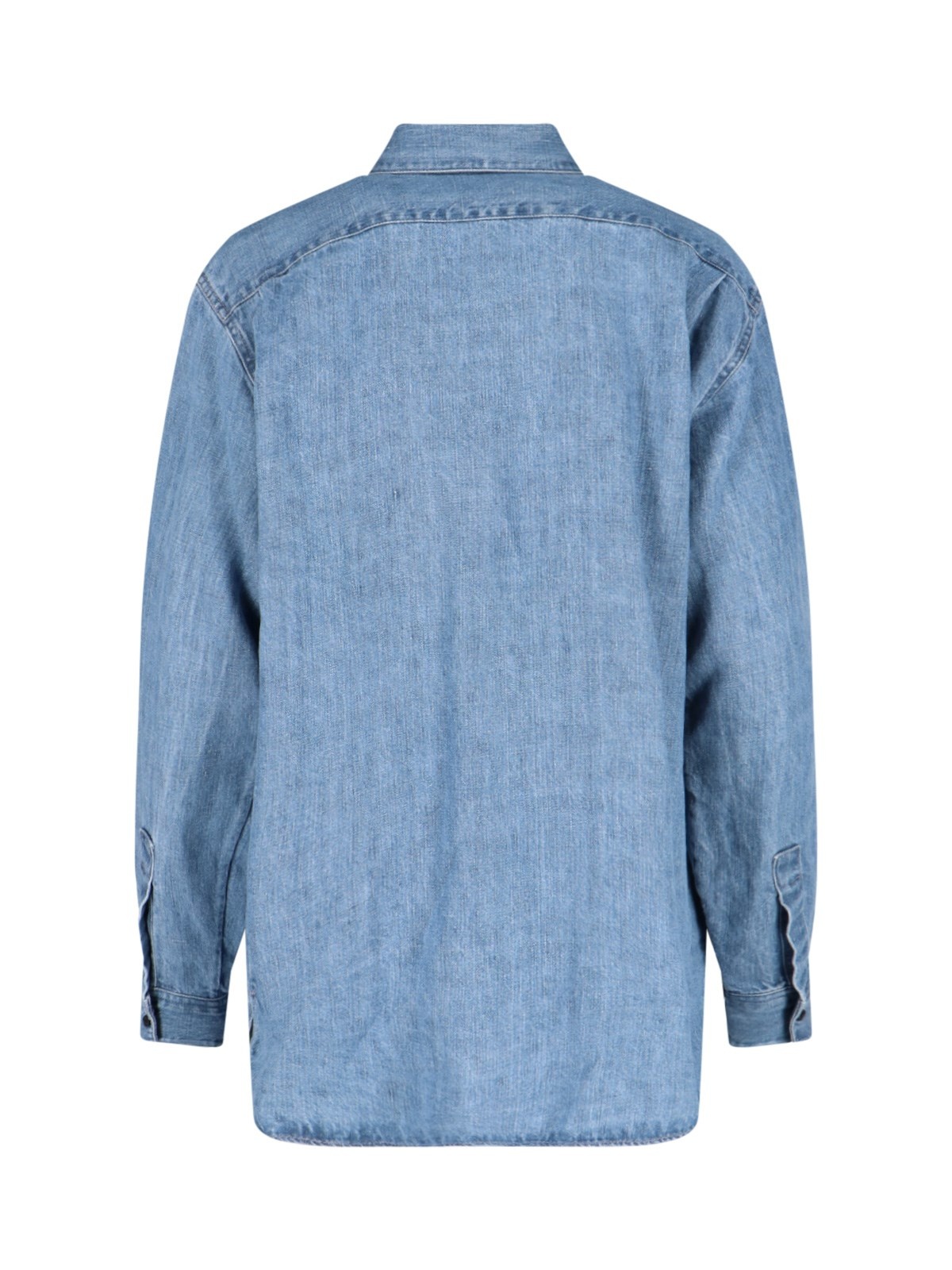 'NESSON' LINEN DENIM SHIRT - 2