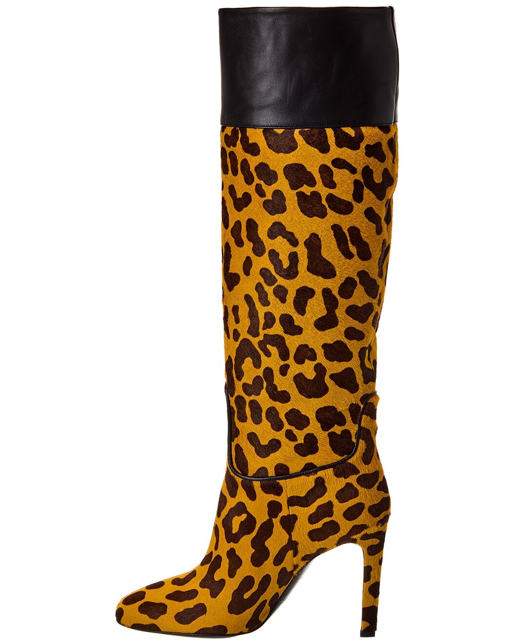 Roger Vivier Haircalf & Leather Knee-High Boot - 2