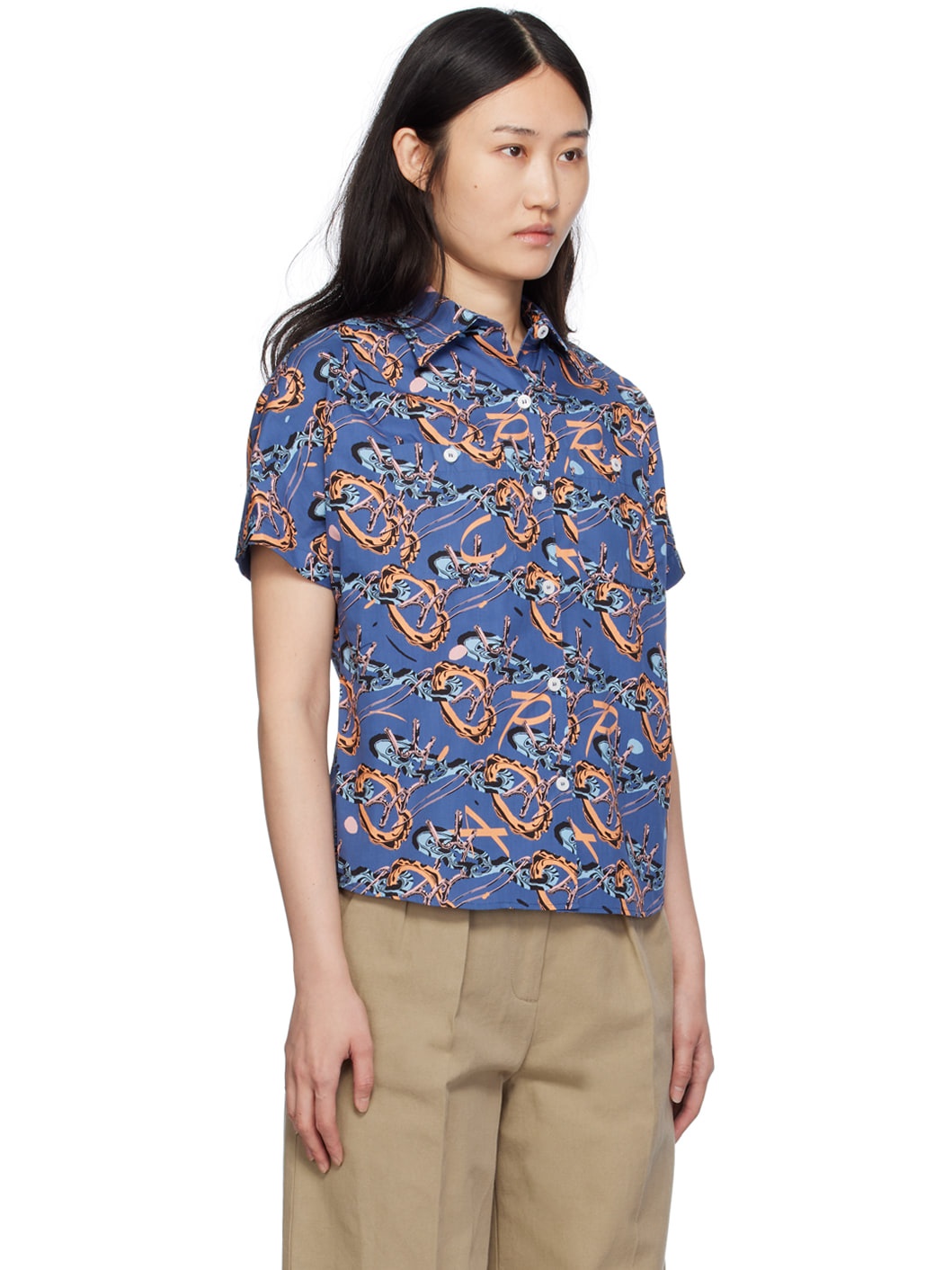 Blue Brain Dead Edition Ross Shirt - 2