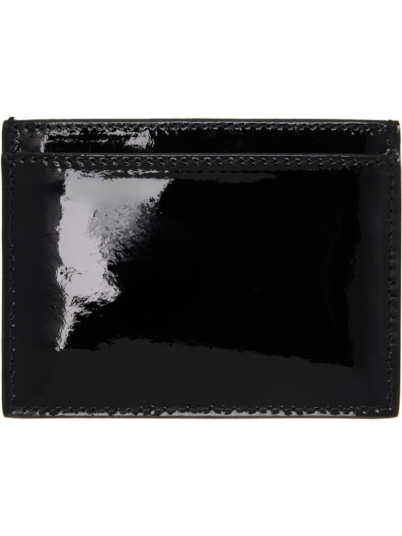 Vivienne Westwood Black Flat Card Holder outlook