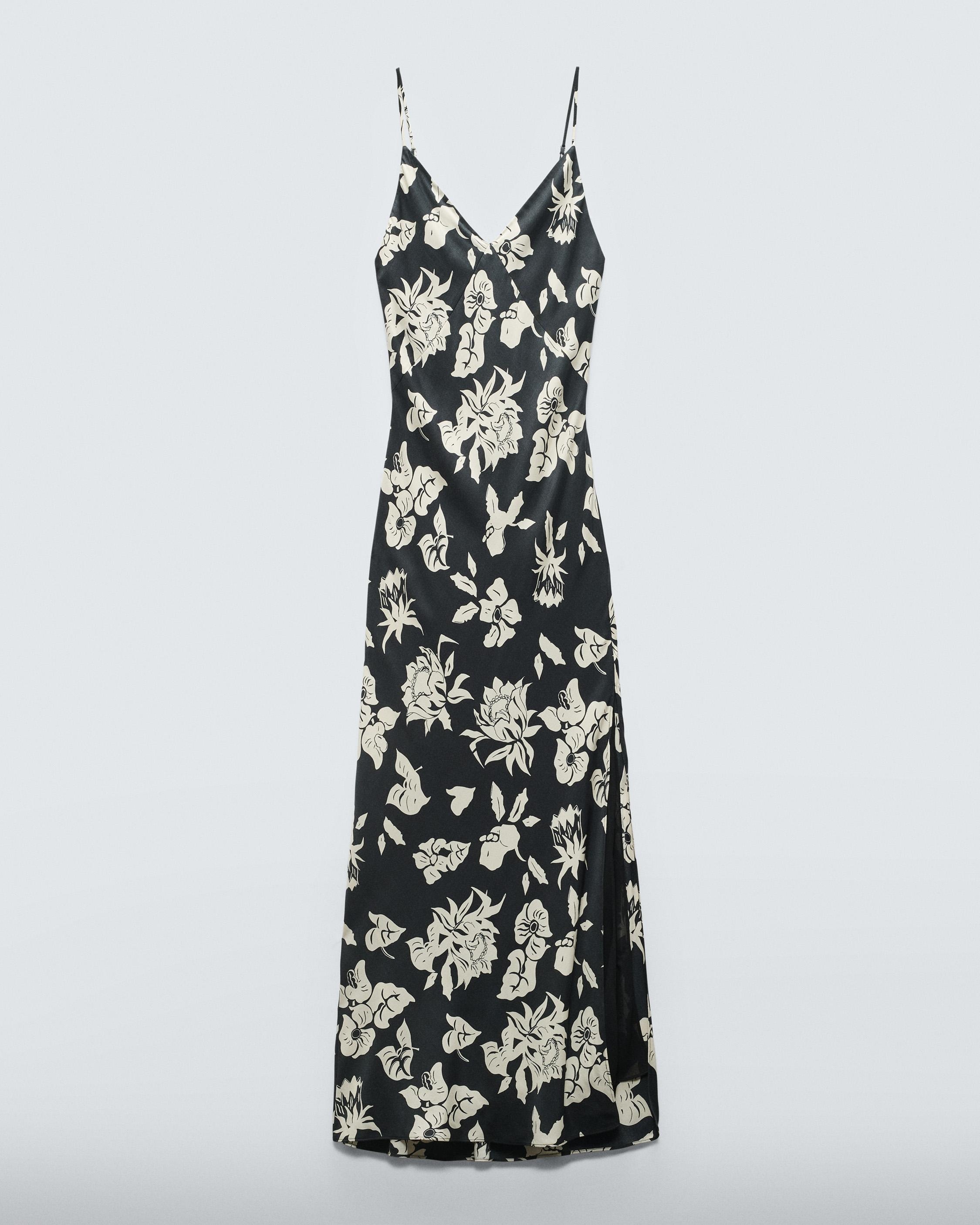 Larissa Printed Silk Dress
Maxi - 1