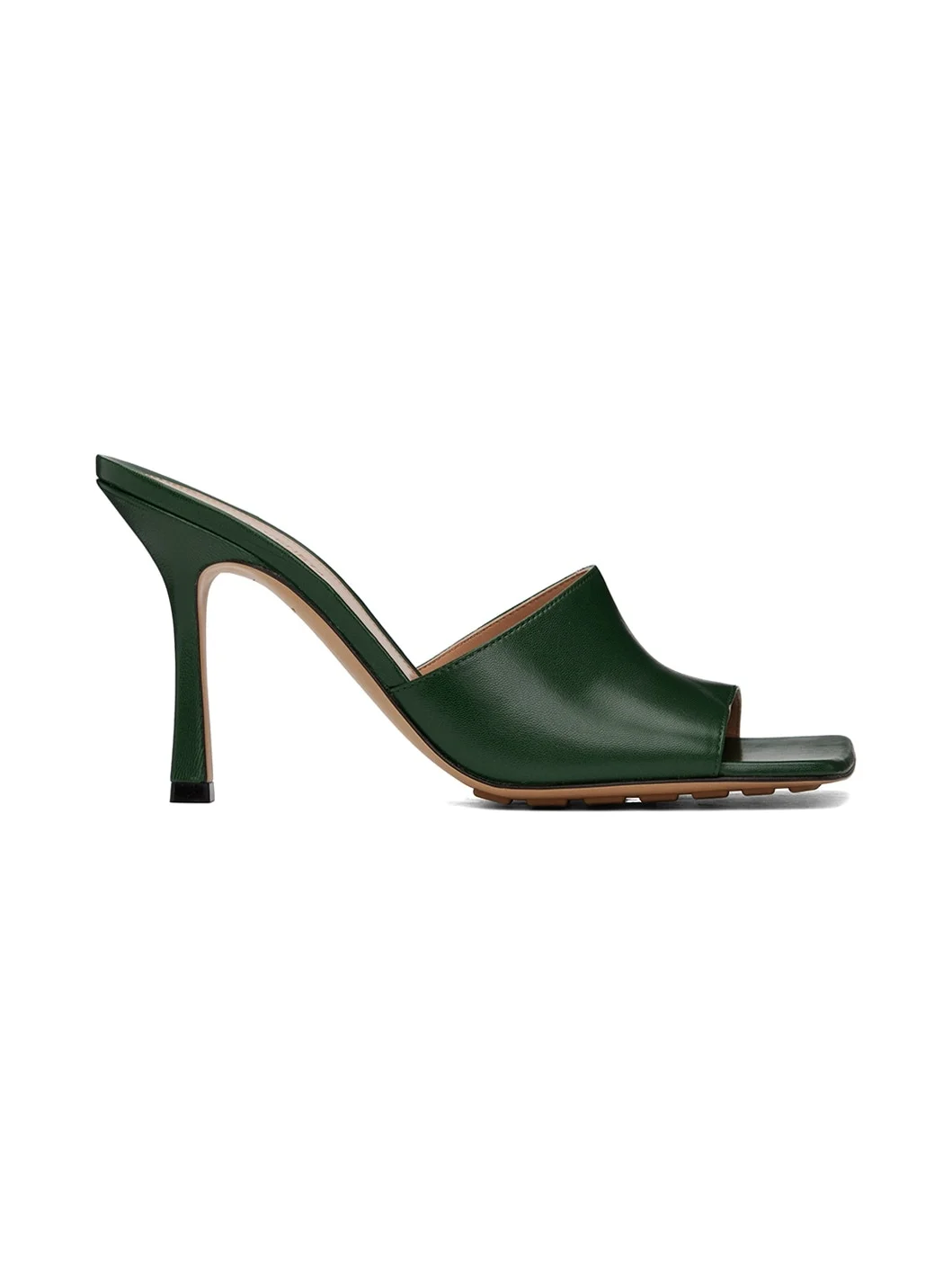 녹색 스트레치 Mules - 1