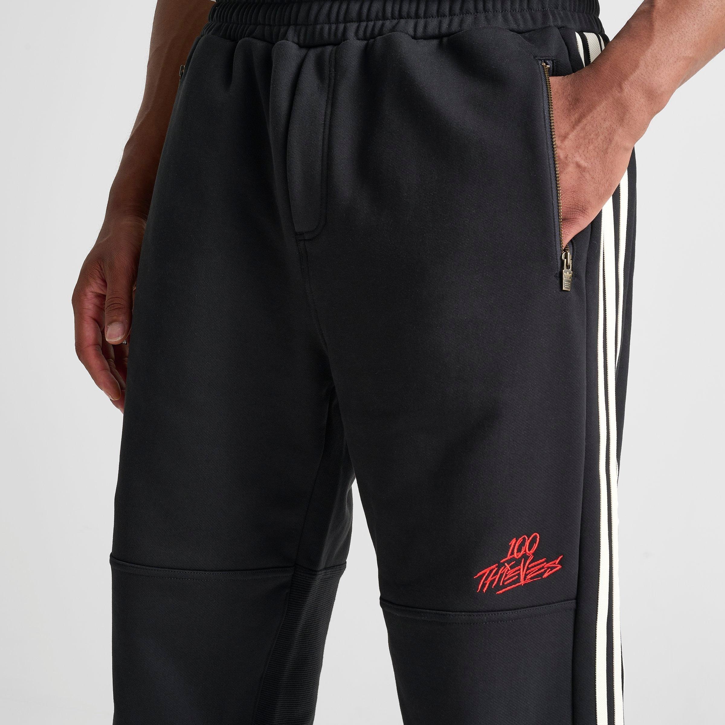 MEN'S ADIDAS ORIGINALS X 100 THIEVES TRACK PANTS - 5