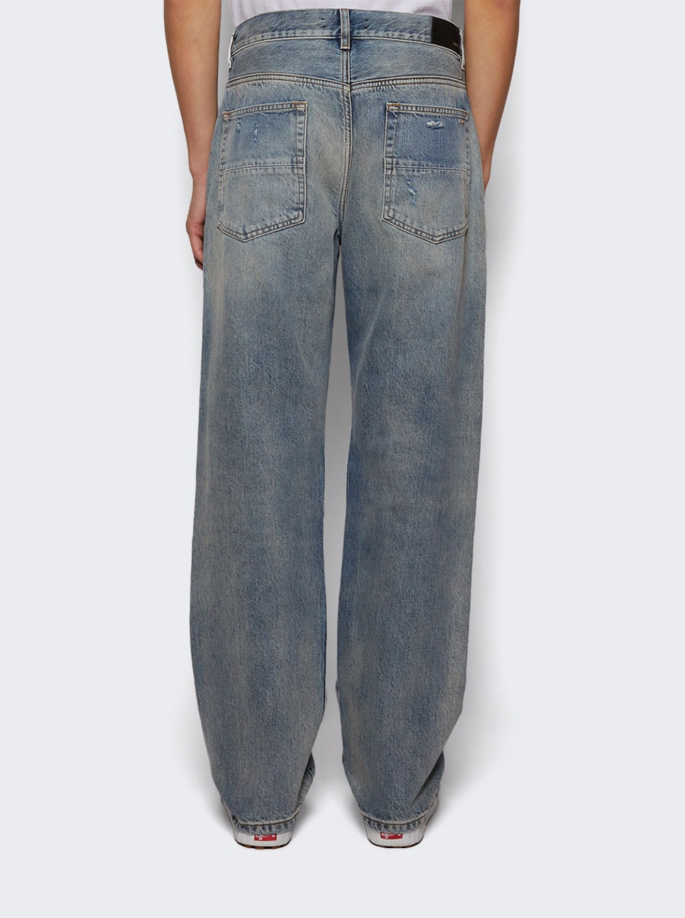 Suede Straight Mx1 Jean Antique Indigo - 4