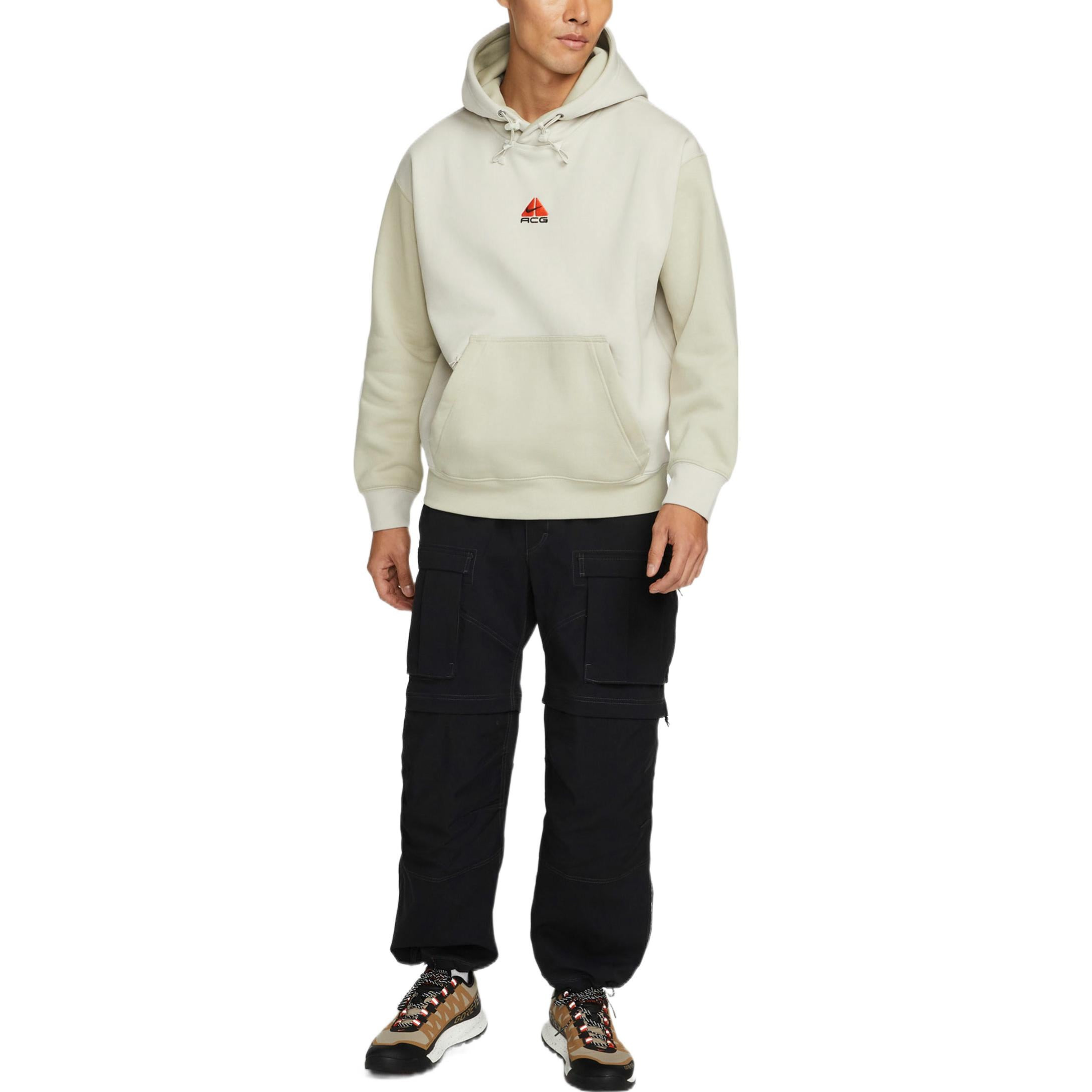 Nike ACG Therma-Fit Solid Color Logo Embroidered hooded Long Sleeves Unisex Gray DH3087-072 - 3